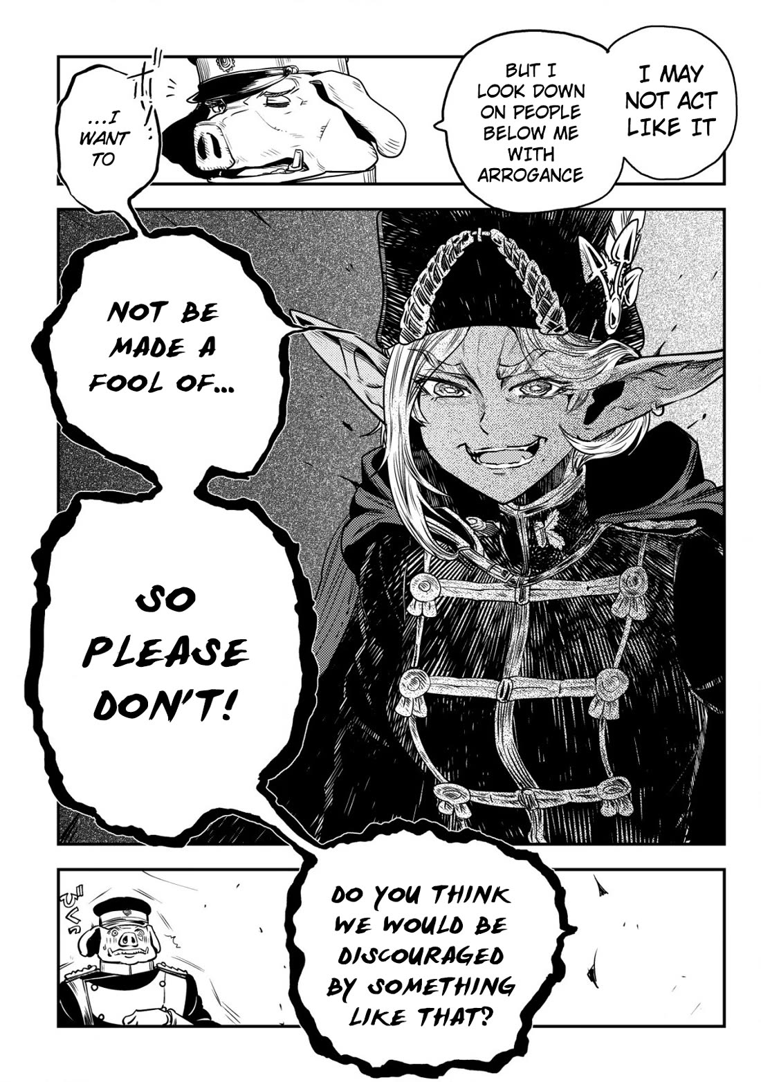 History of the Kingdom of the Orcsen: How the Barbarian Orcish Nation Came to Burn Down the Peaceful Elfland chapter 3 page 50