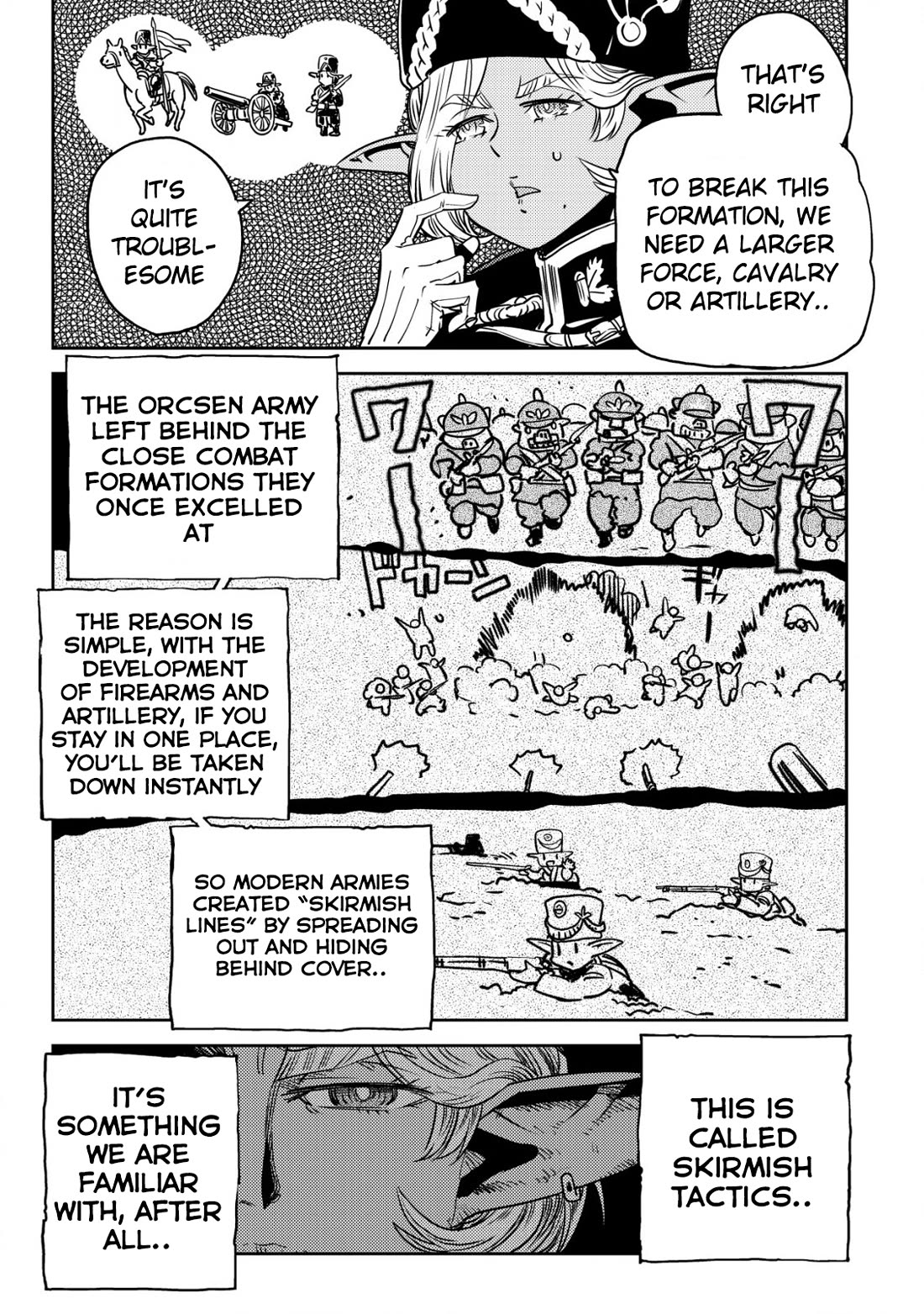 History of the Kingdom of the Orcsen: How the Barbarian Orcish Nation Came to Burn Down the Peaceful Elfland chapter 4 page 12