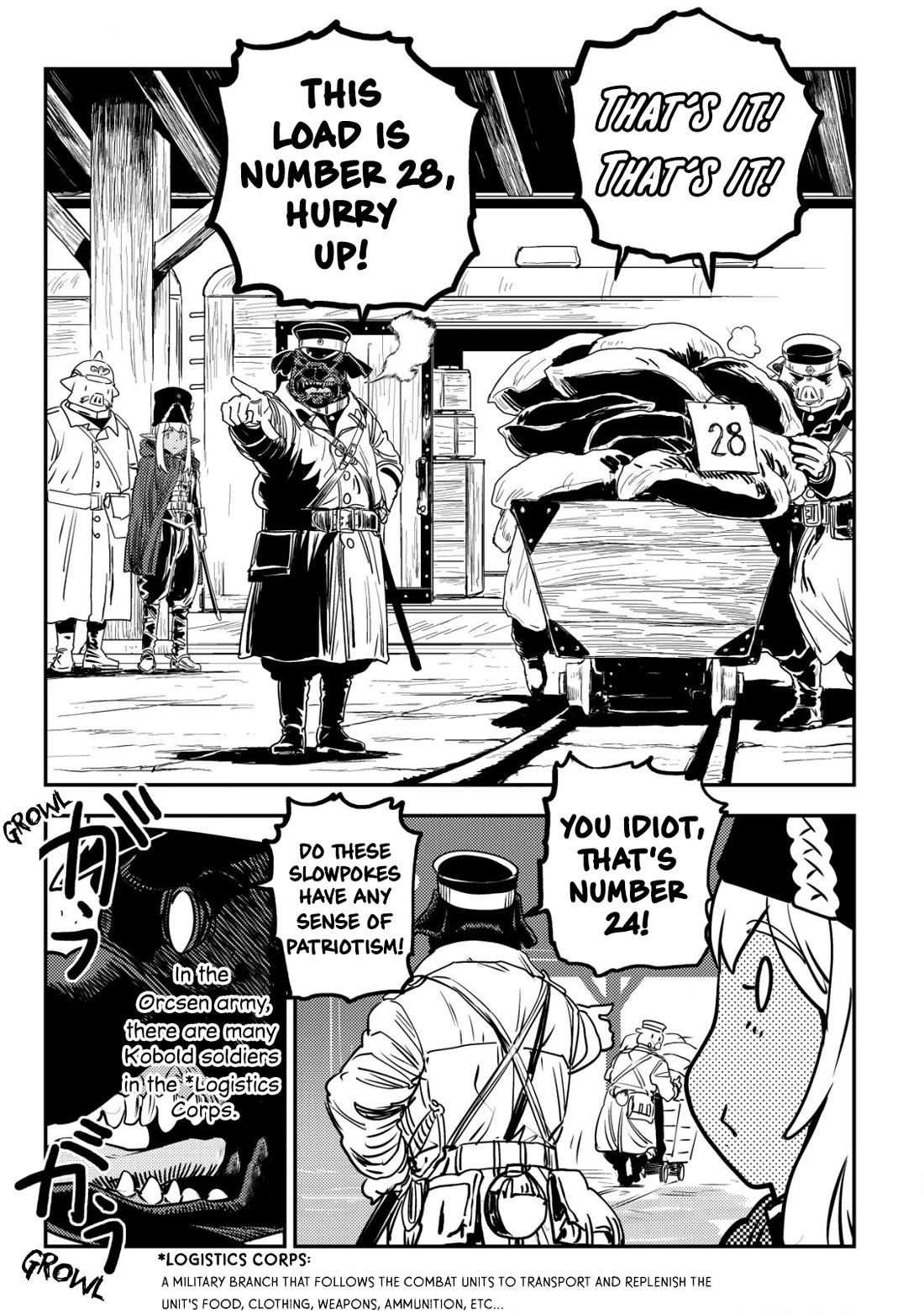 History of the Kingdom of the Orcsen: How the Barbarian Orcish Nation Came to Burn Down the Peaceful Elfland chapter 5.1 page 10