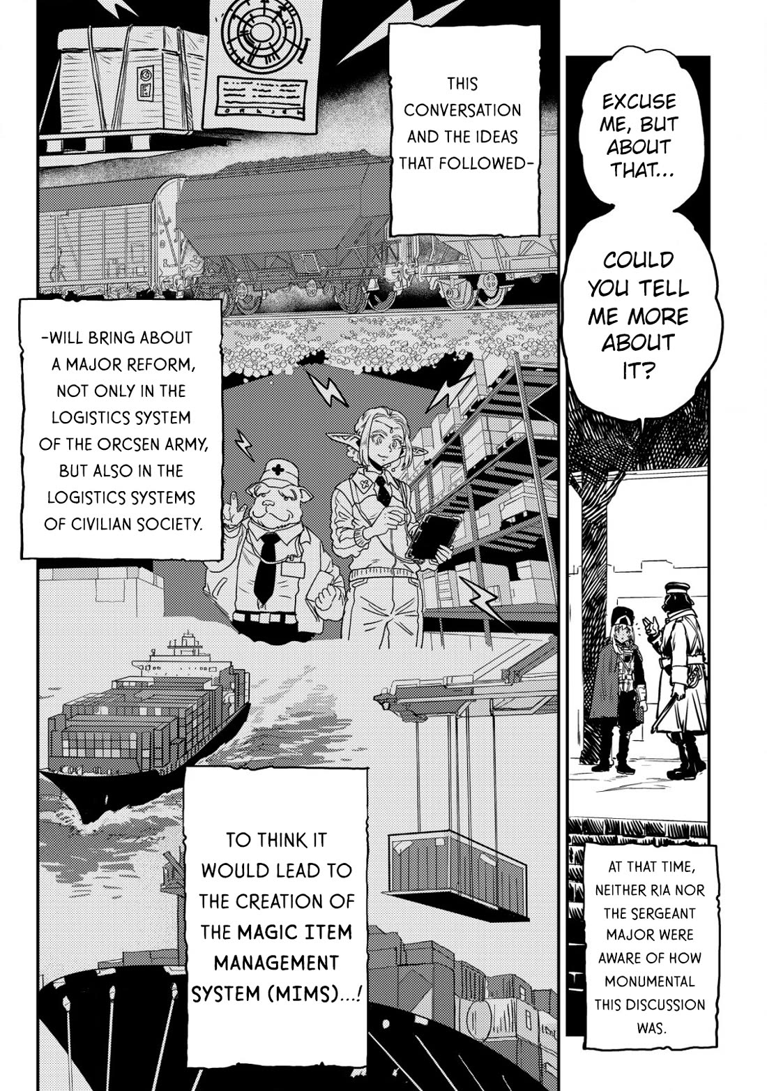 History of the Kingdom of the Orcsen: How the Barbarian Orcish Nation Came to Burn Down the Peaceful Elfland chapter 5.1 page 16