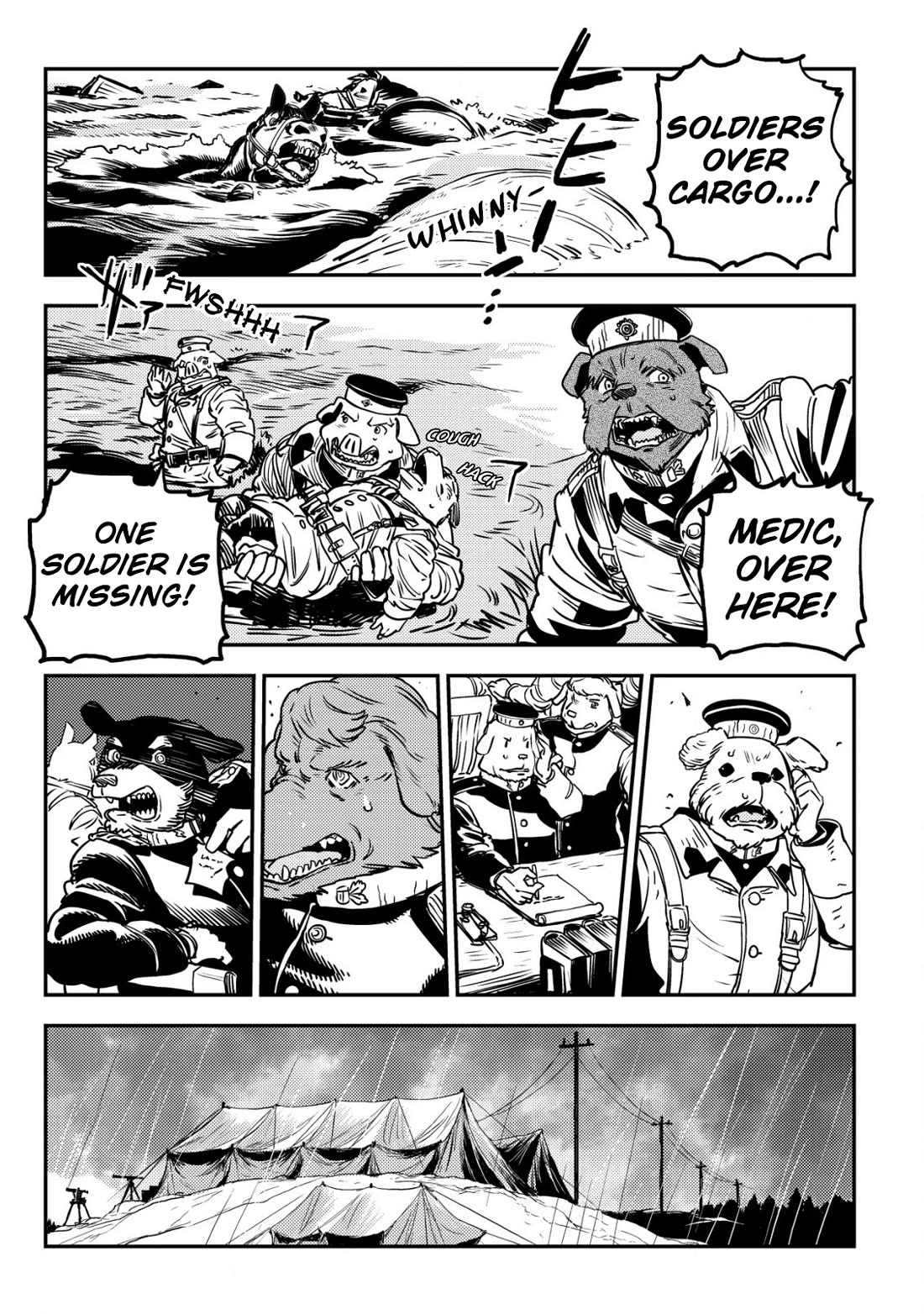 History of the Kingdom of the Orcsen: How the Barbarian Orcish Nation Came to Burn Down the Peaceful Elfland chapter 5.1 page 24