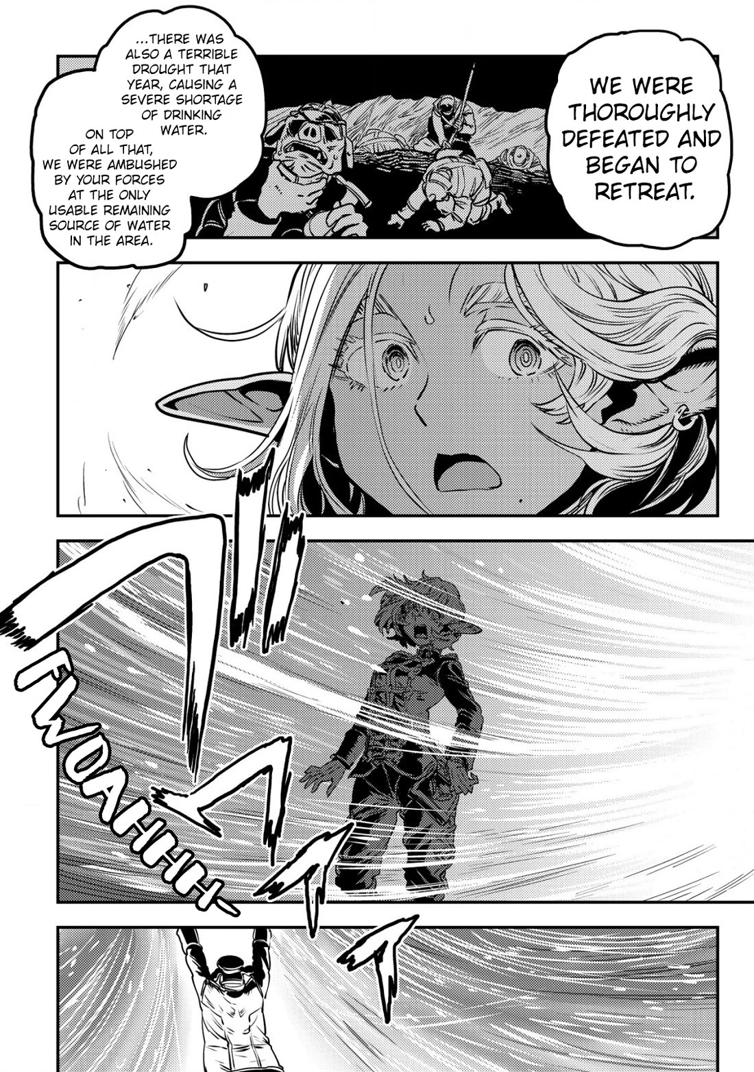 History of the Kingdom of the Orcsen: How the Barbarian Orcish Nation Came to Burn Down the Peaceful Elfland chapter 5.1 page 37