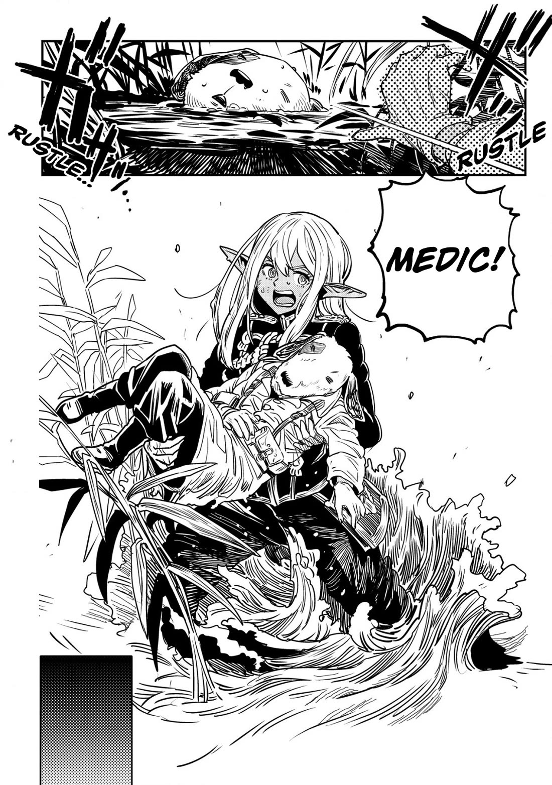 History of the Kingdom of the Orcsen: How the Barbarian Orcish Nation Came to Burn Down the Peaceful Elfland chapter 5.1 page 45