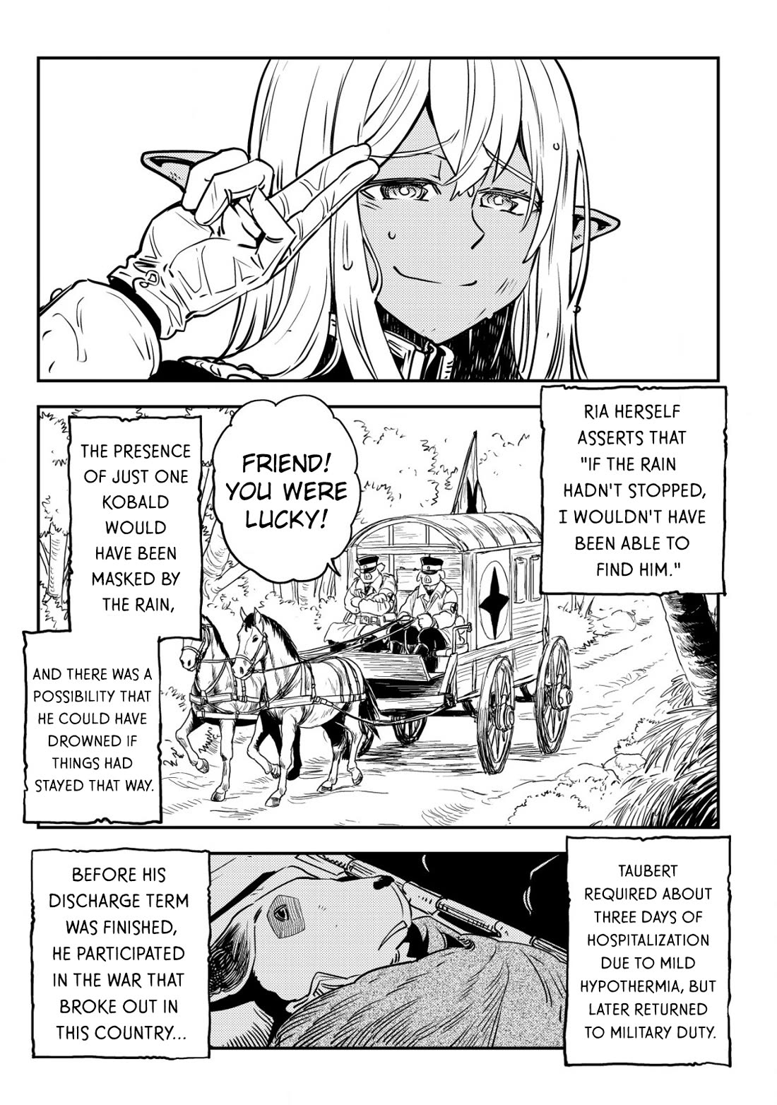 History of the Kingdom of the Orcsen: How the Barbarian Orcish Nation Came to Burn Down the Peaceful Elfland chapter 5.1 page 48