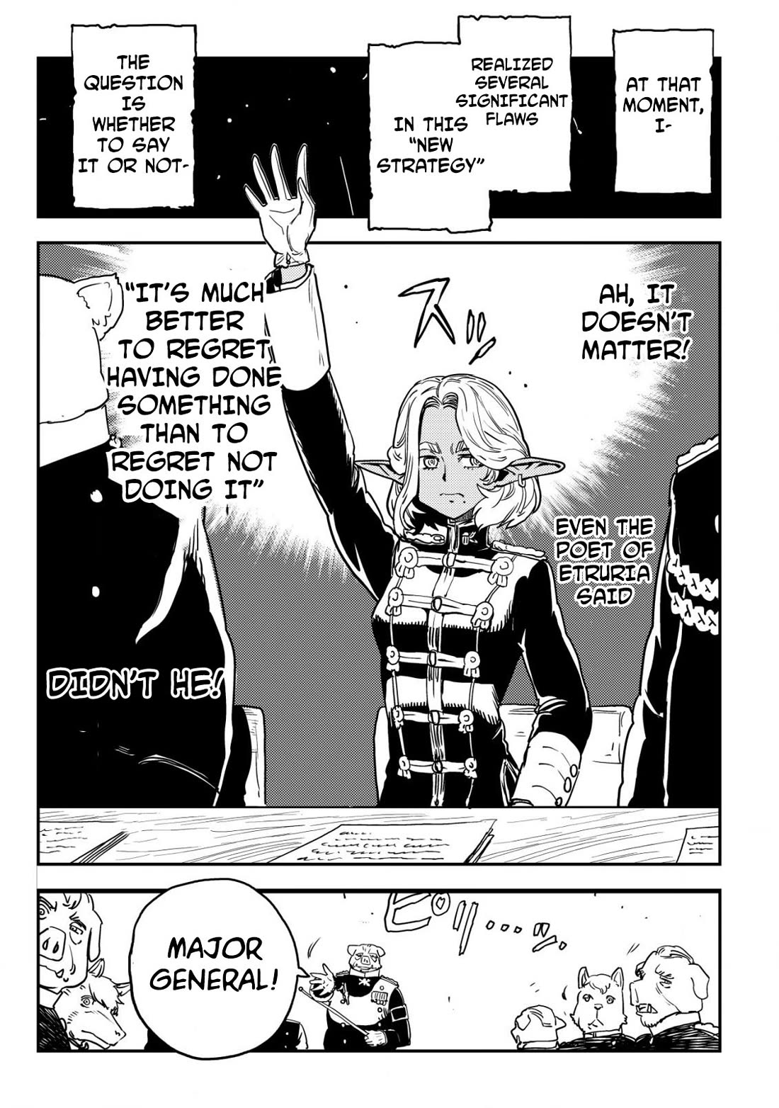 History of the Kingdom of the Orcsen: How the Barbarian Orcish Nation Came to Burn Down the Peaceful Elfland chapter 5.2 page 16