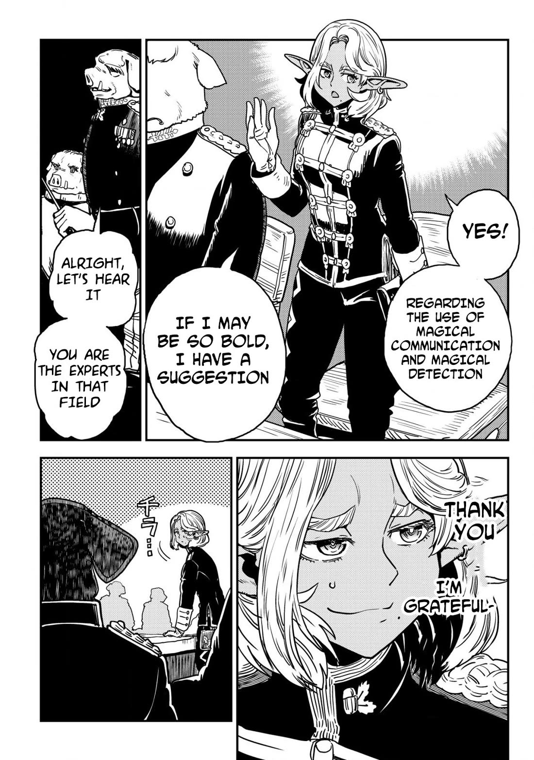 History of the Kingdom of the Orcsen: How the Barbarian Orcish Nation Came to Burn Down the Peaceful Elfland chapter 5.2 page 17