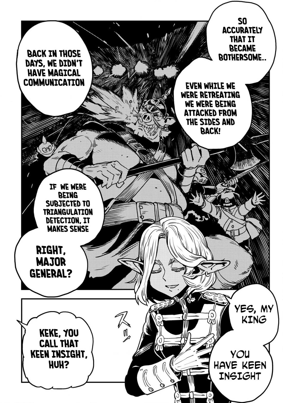 History of the Kingdom of the Orcsen: How the Barbarian Orcish Nation Came to Burn Down the Peaceful Elfland chapter 5.2 page 29