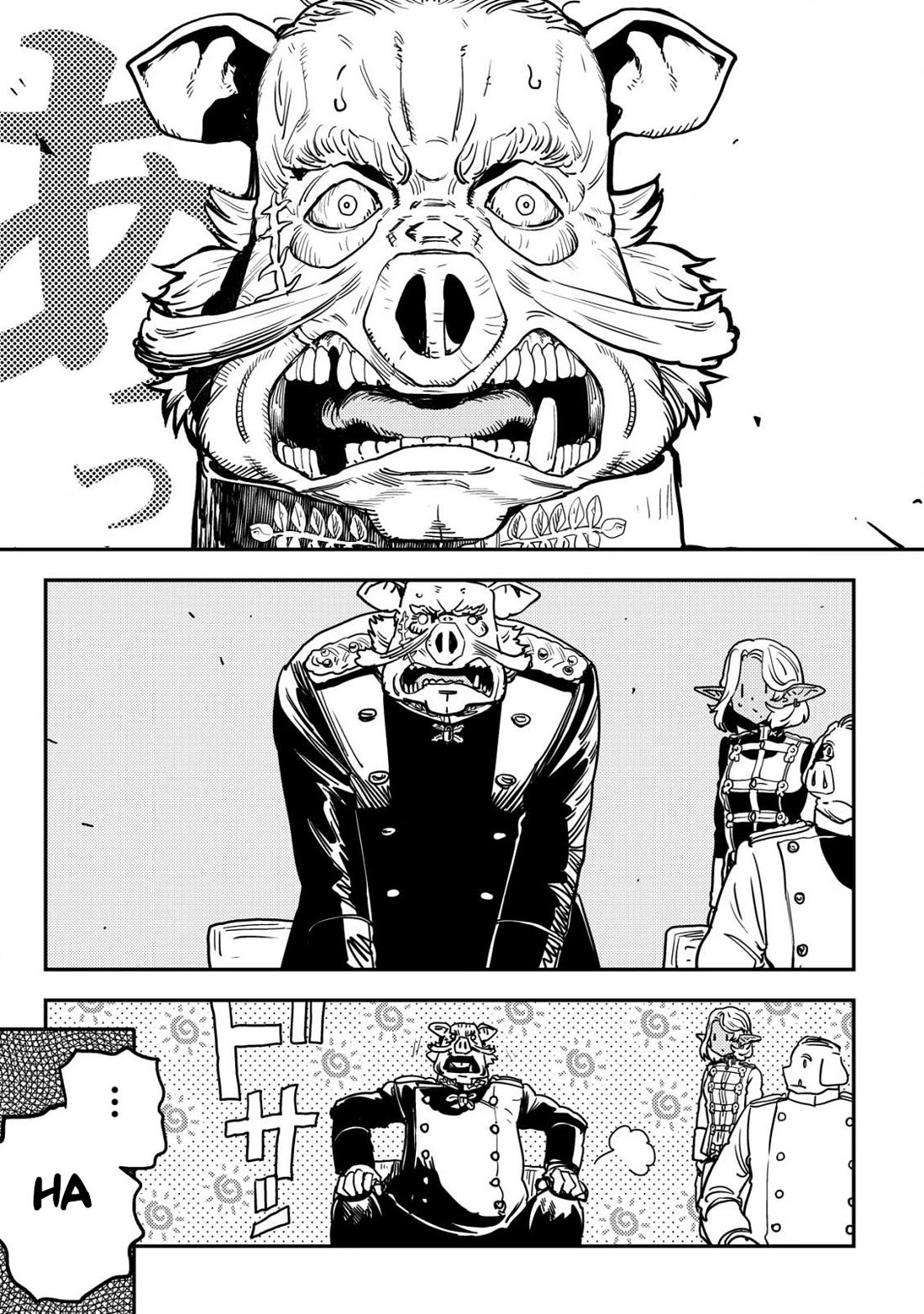 History of the Kingdom of the Orcsen: How the Barbarian Orcish Nation Came to Burn Down the Peaceful Elfland chapter 5.2 page 30