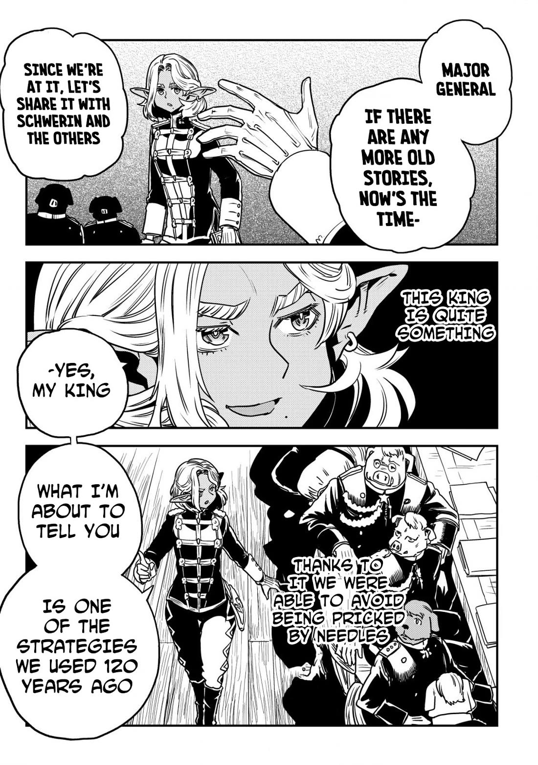 History of the Kingdom of the Orcsen: How the Barbarian Orcish Nation Came to Burn Down the Peaceful Elfland chapter 5.2 page 32