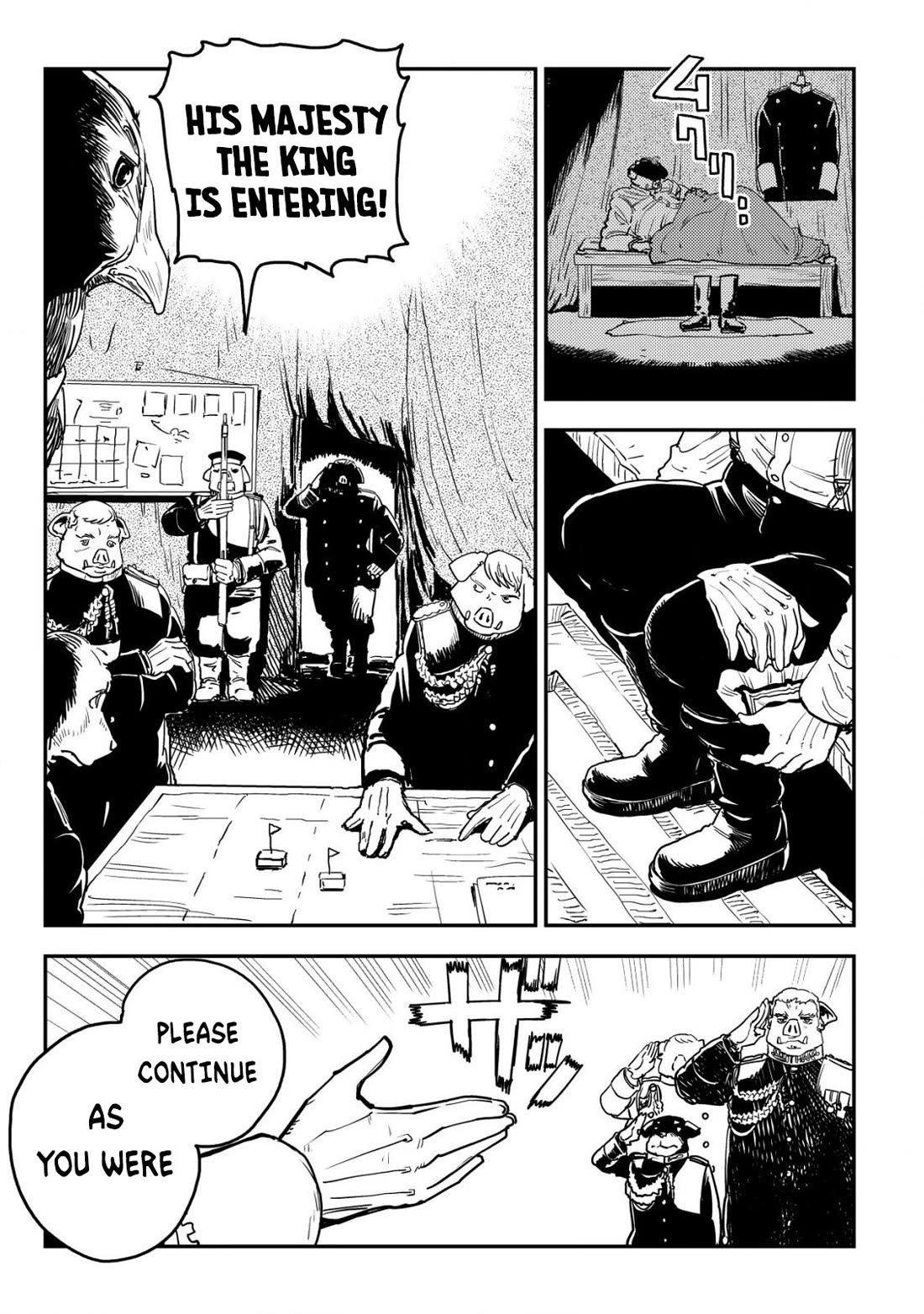 History of the Kingdom of the Orcsen: How the Barbarian Orcish Nation Came to Burn Down the Peaceful Elfland chapter 5.2 page 4