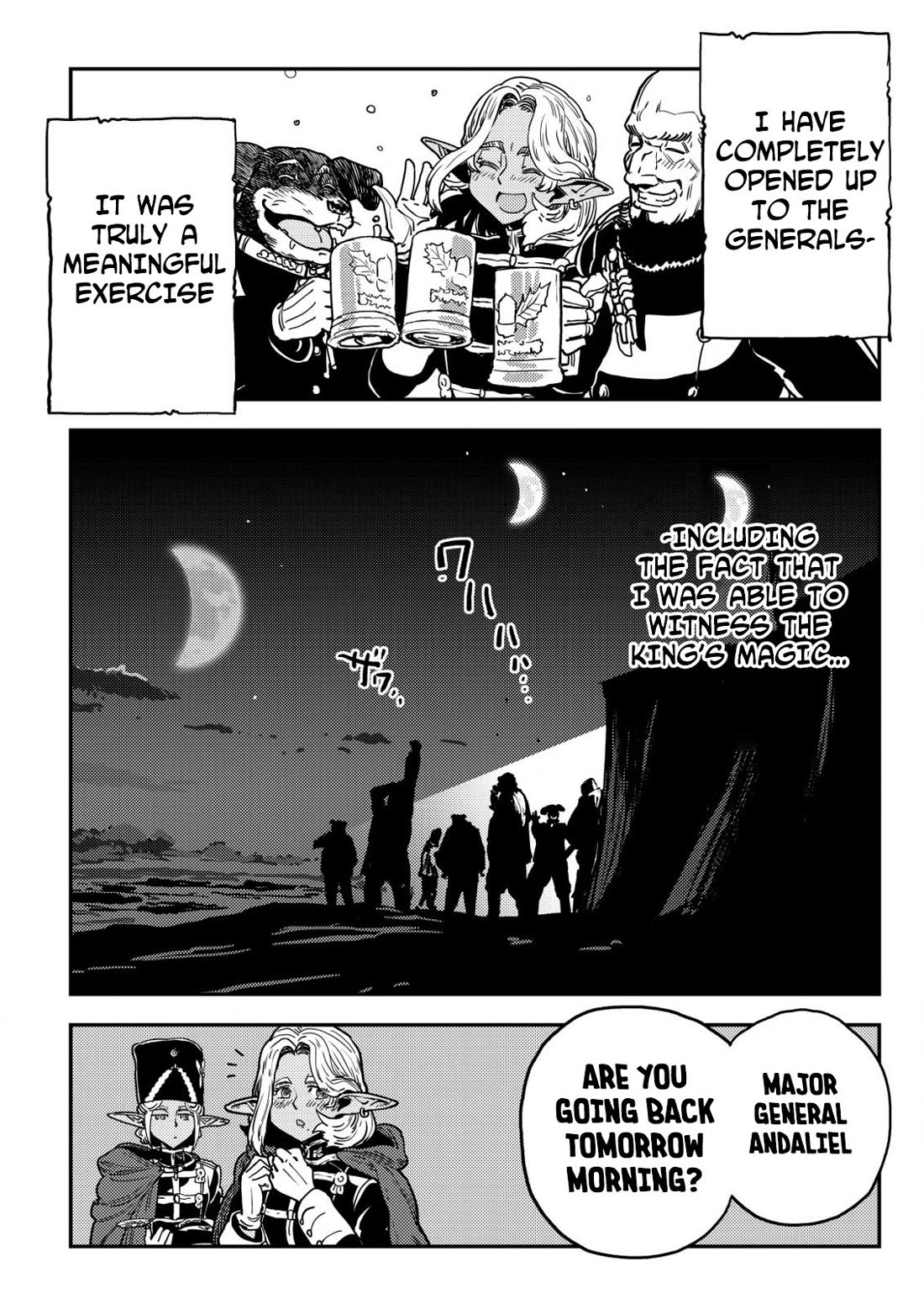 History of the Kingdom of the Orcsen: How the Barbarian Orcish Nation Came to Burn Down the Peaceful Elfland chapter 5.2 page 43