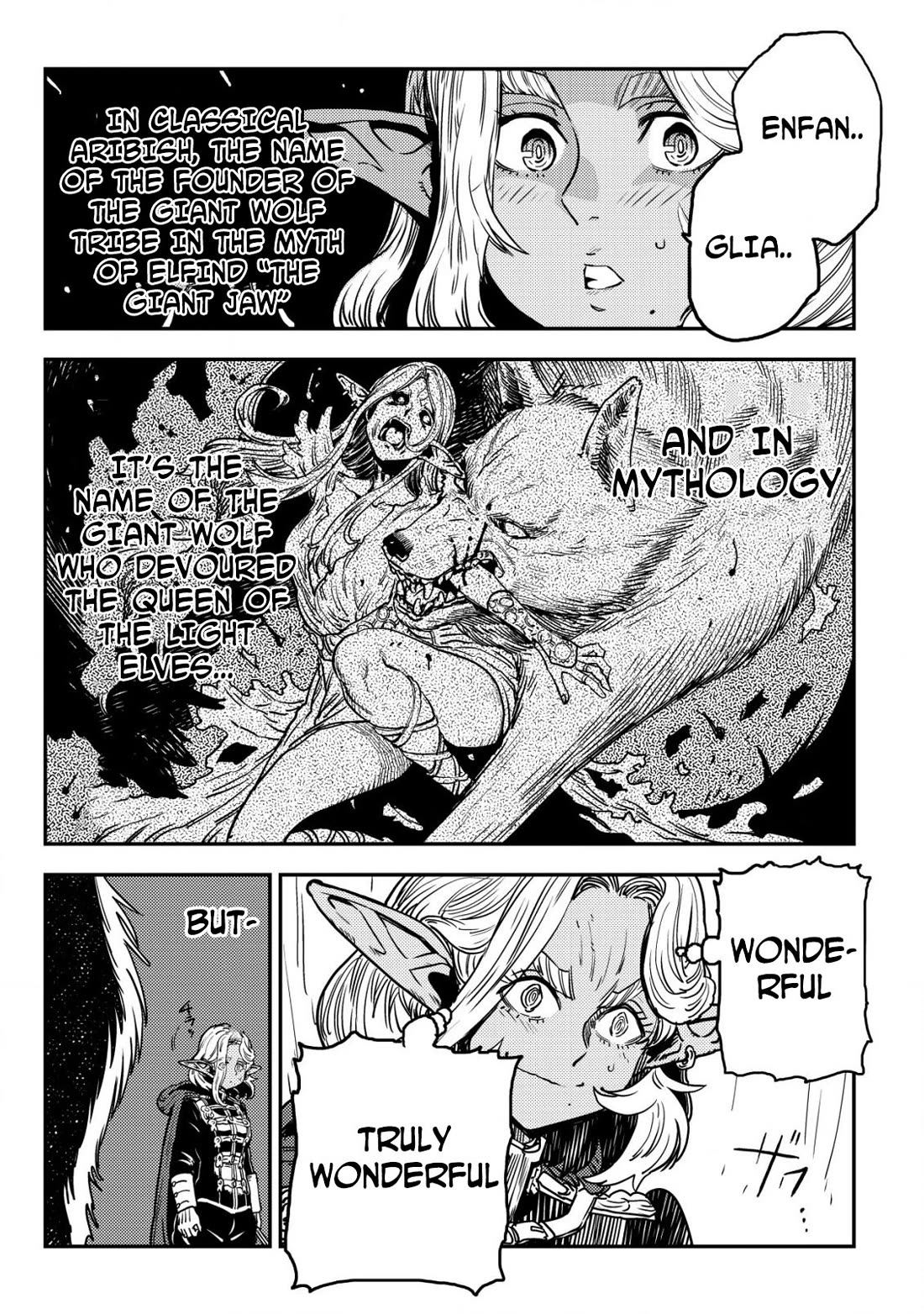 History of the Kingdom of the Orcsen: How the Barbarian Orcish Nation Came to Burn Down the Peaceful Elfland chapter 5.2 page 46