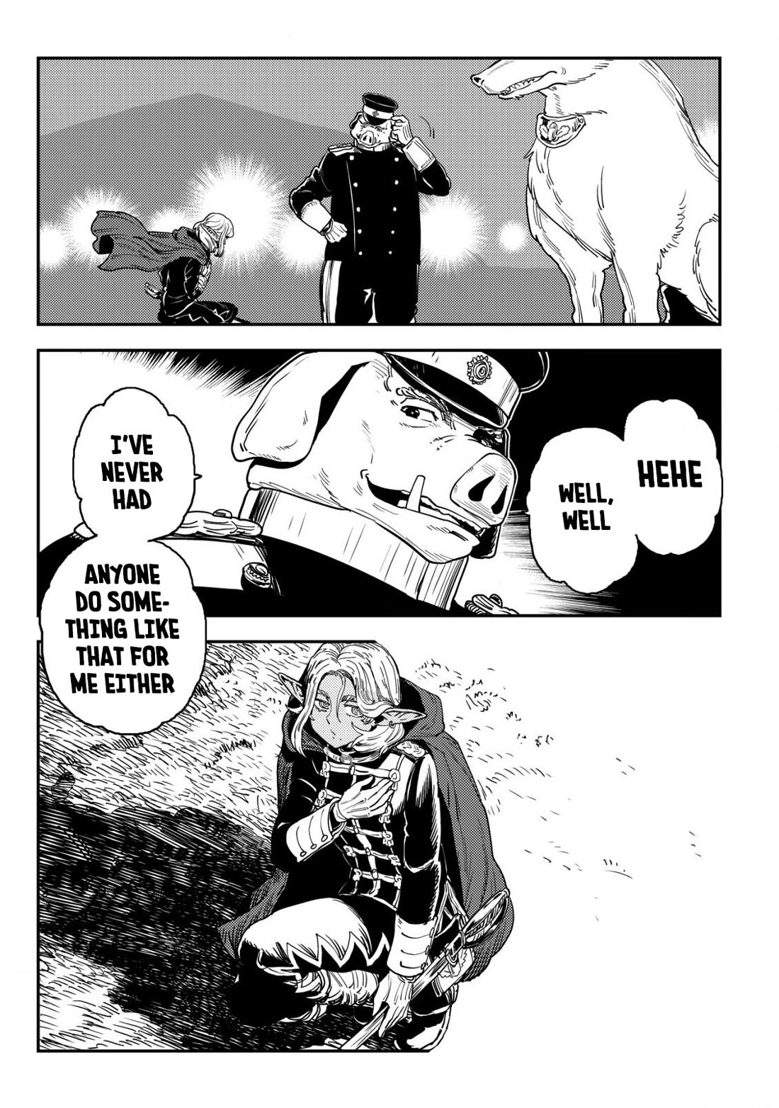 History of the Kingdom of the Orcsen: How the Barbarian Orcish Nation Came to Burn Down the Peaceful Elfland chapter 5.2 page 50