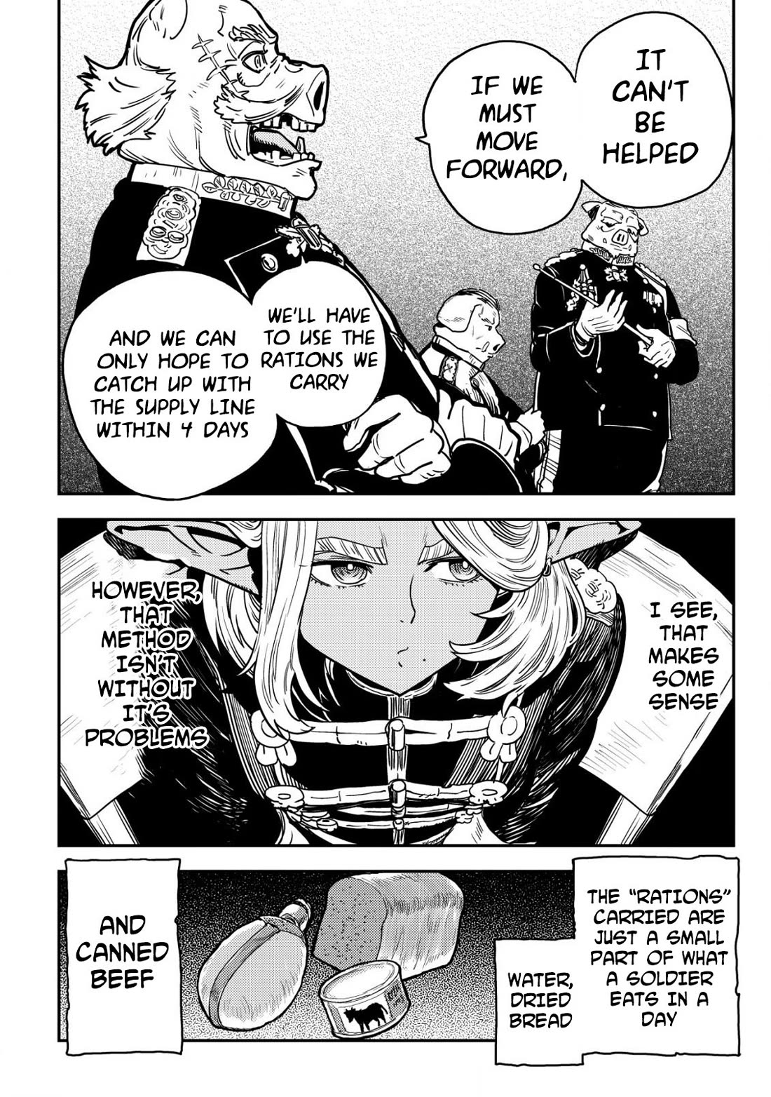 History of the Kingdom of the Orcsen: How the Barbarian Orcish Nation Came to Burn Down the Peaceful Elfland chapter 5.2 page 7