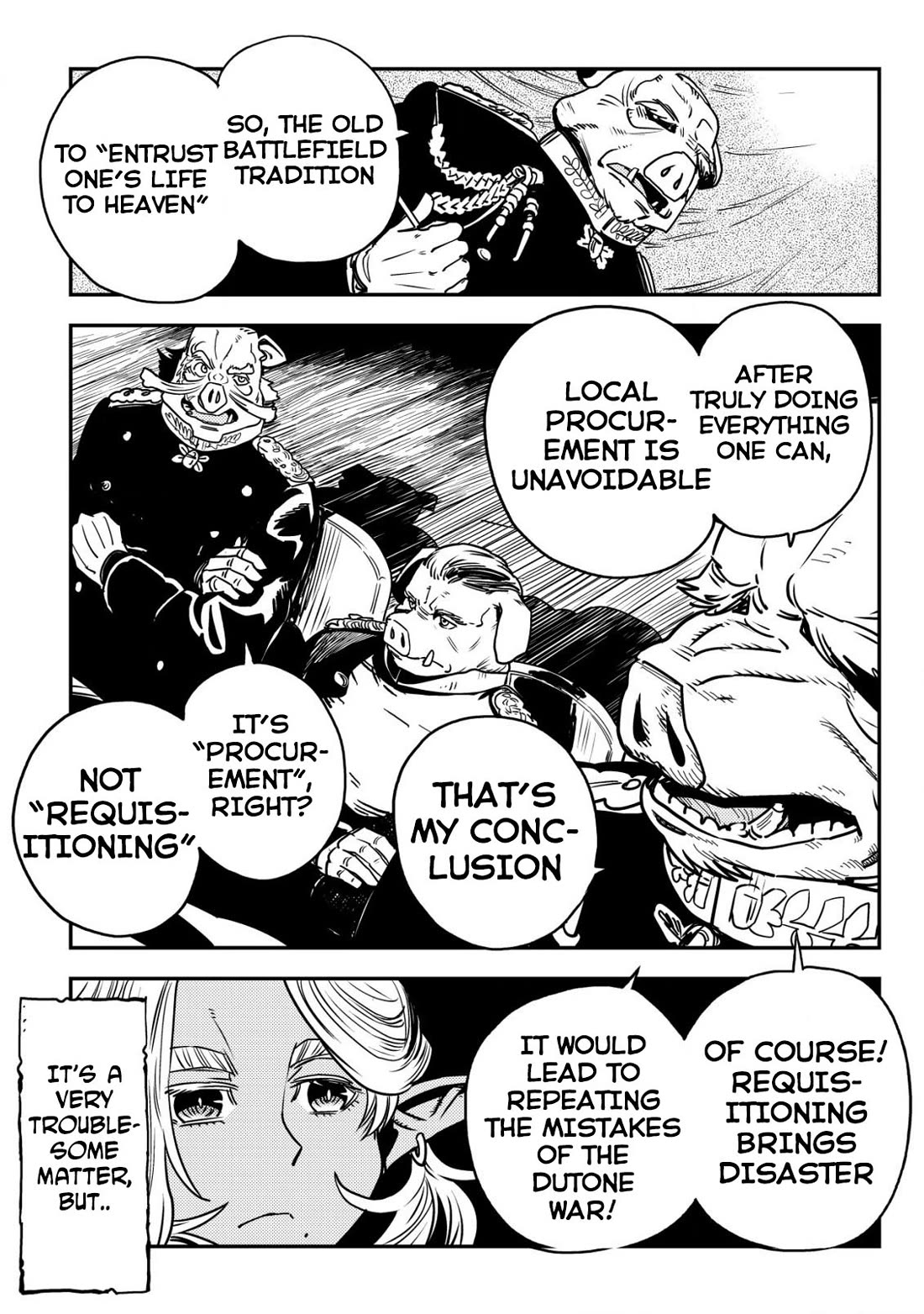 History of the Kingdom of the Orcsen: How the Barbarian Orcish Nation Came to Burn Down the Peaceful Elfland chapter 5.2 page 9