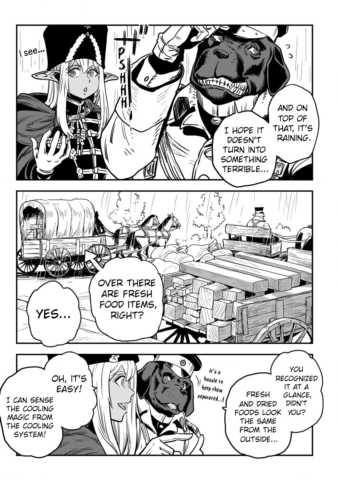 History of the Kingdom of the Orcsen: How the Barbarian Orcish Nation Came to Burn Down the Peaceful Elfland chapter 5 page 14