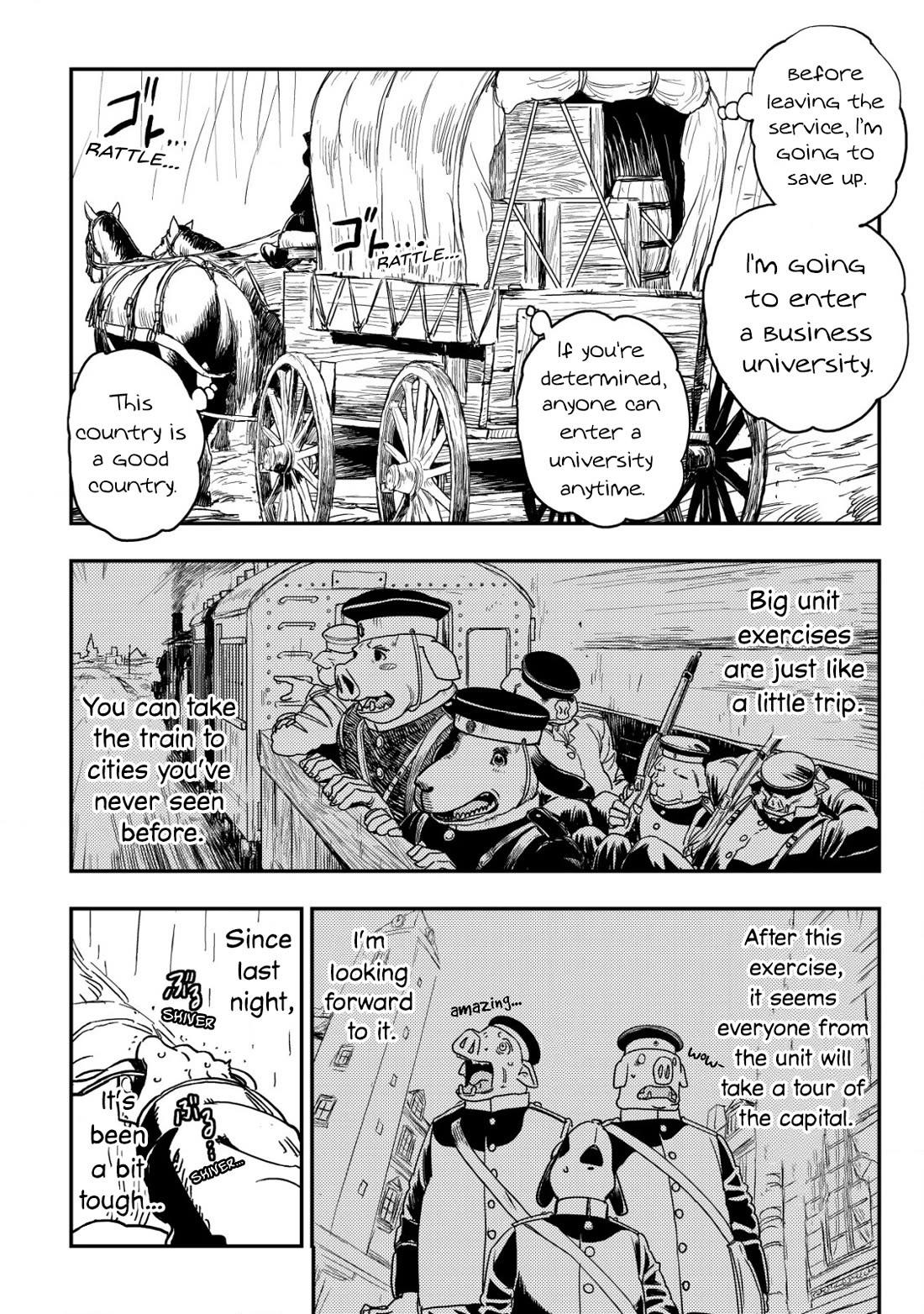 History of the Kingdom of the Orcsen: How the Barbarian Orcish Nation Came to Burn Down the Peaceful Elfland chapter 5 page 19