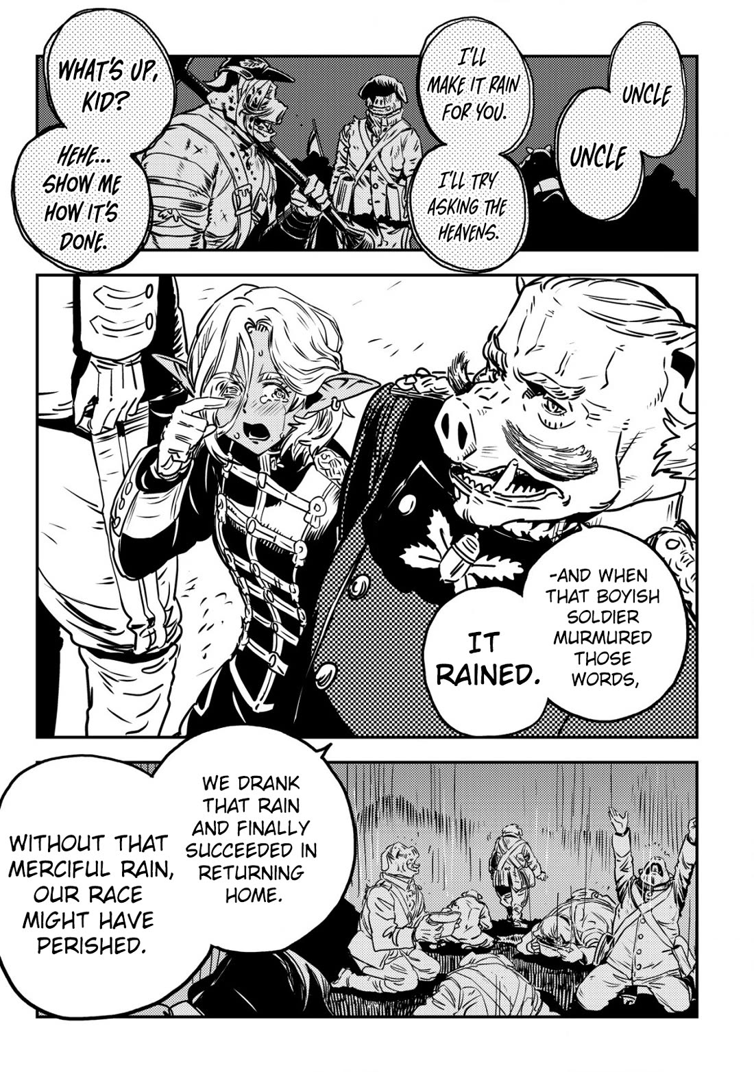 History of the Kingdom of the Orcsen: How the Barbarian Orcish Nation Came to Burn Down the Peaceful Elfland chapter 5 page 40