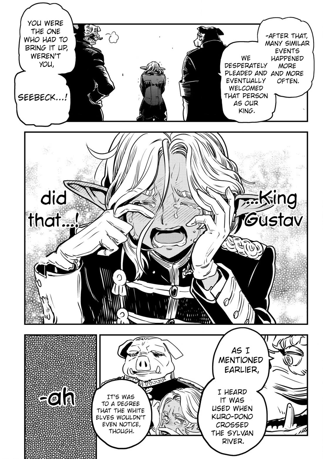 History of the Kingdom of the Orcsen: How the Barbarian Orcish Nation Came to Burn Down the Peaceful Elfland chapter 5 page 41