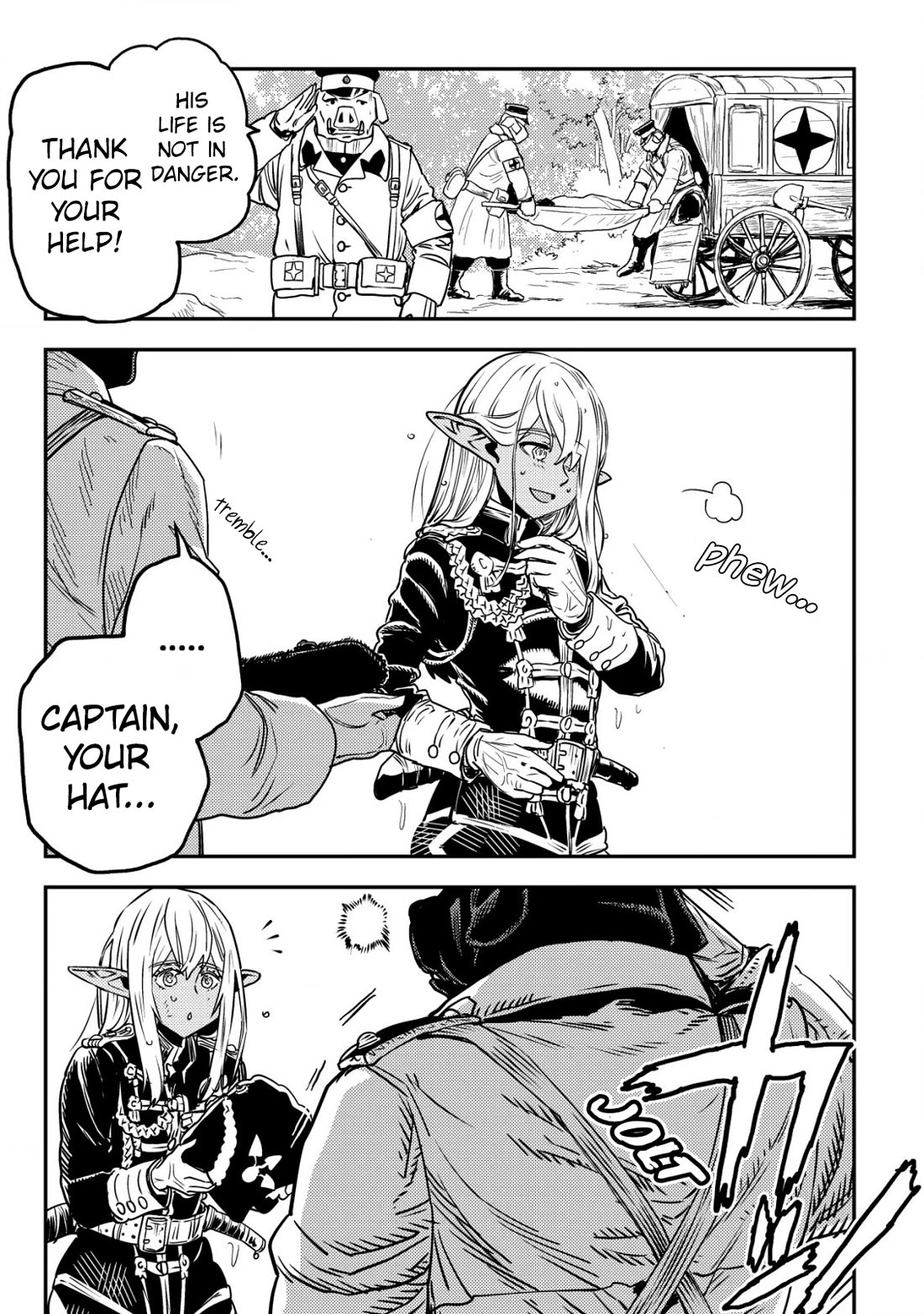 History of the Kingdom of the Orcsen: How the Barbarian Orcish Nation Came to Burn Down the Peaceful Elfland chapter 5 page 46