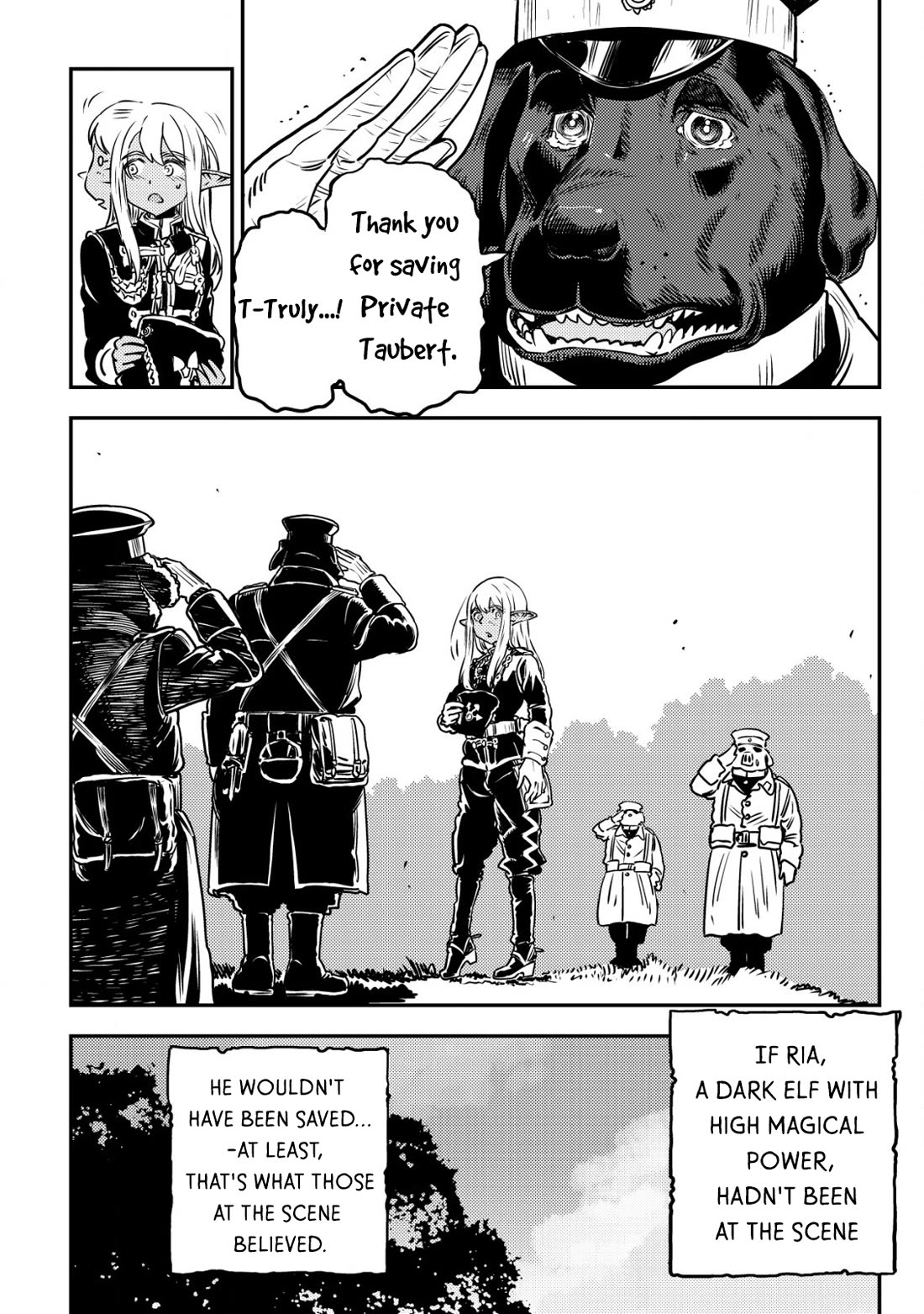 History of the Kingdom of the Orcsen: How the Barbarian Orcish Nation Came to Burn Down the Peaceful Elfland chapter 5 page 47