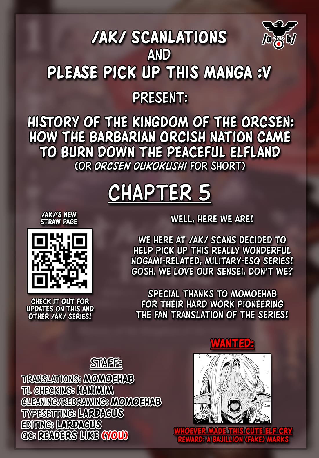 History of the Kingdom of the Orcsen: How the Barbarian Orcish Nation Came to Burn Down the Peaceful Elfland chapter 5 page 50