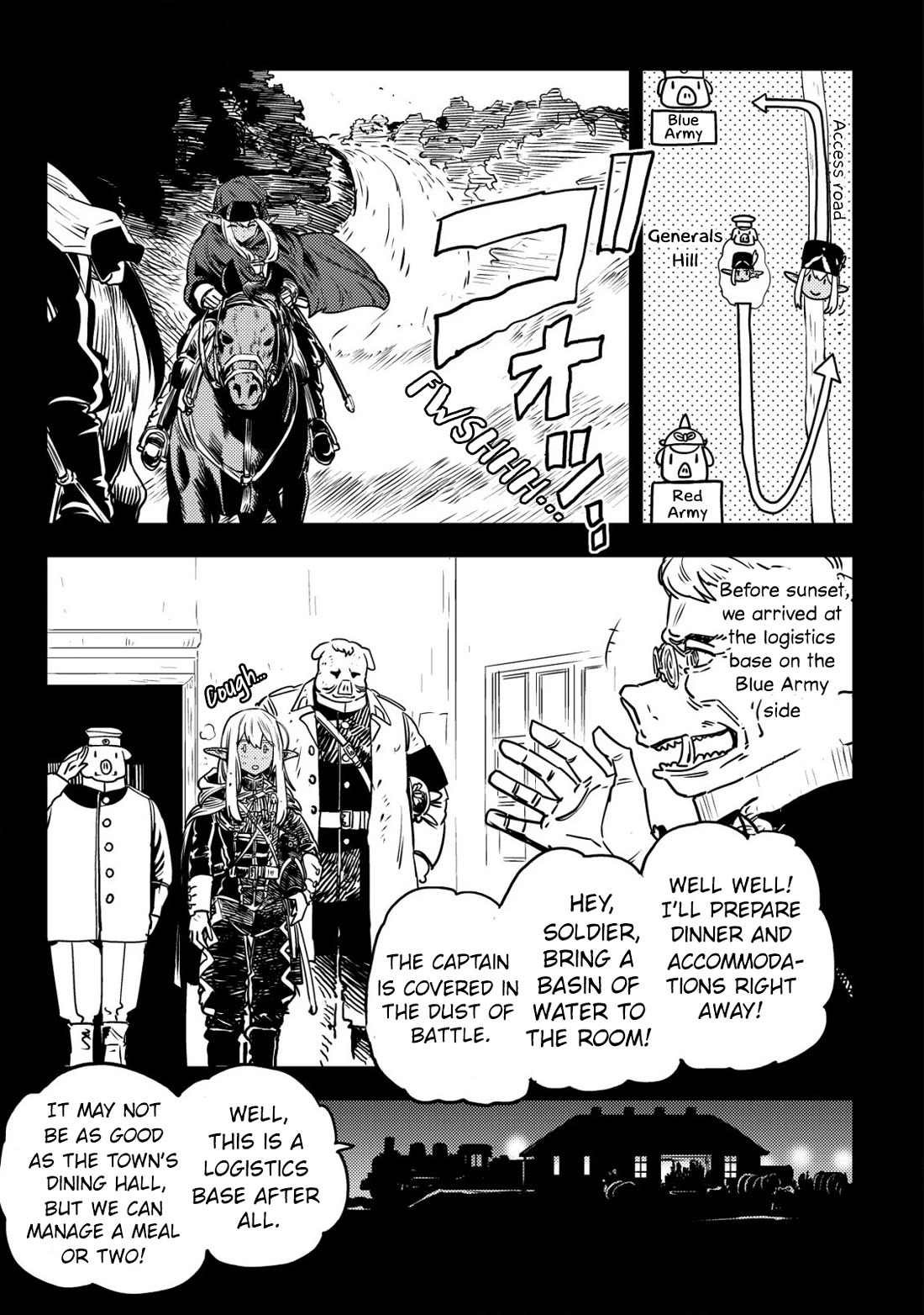 History of the Kingdom of the Orcsen: How the Barbarian Orcish Nation Came to Burn Down the Peaceful Elfland chapter 5 page 6