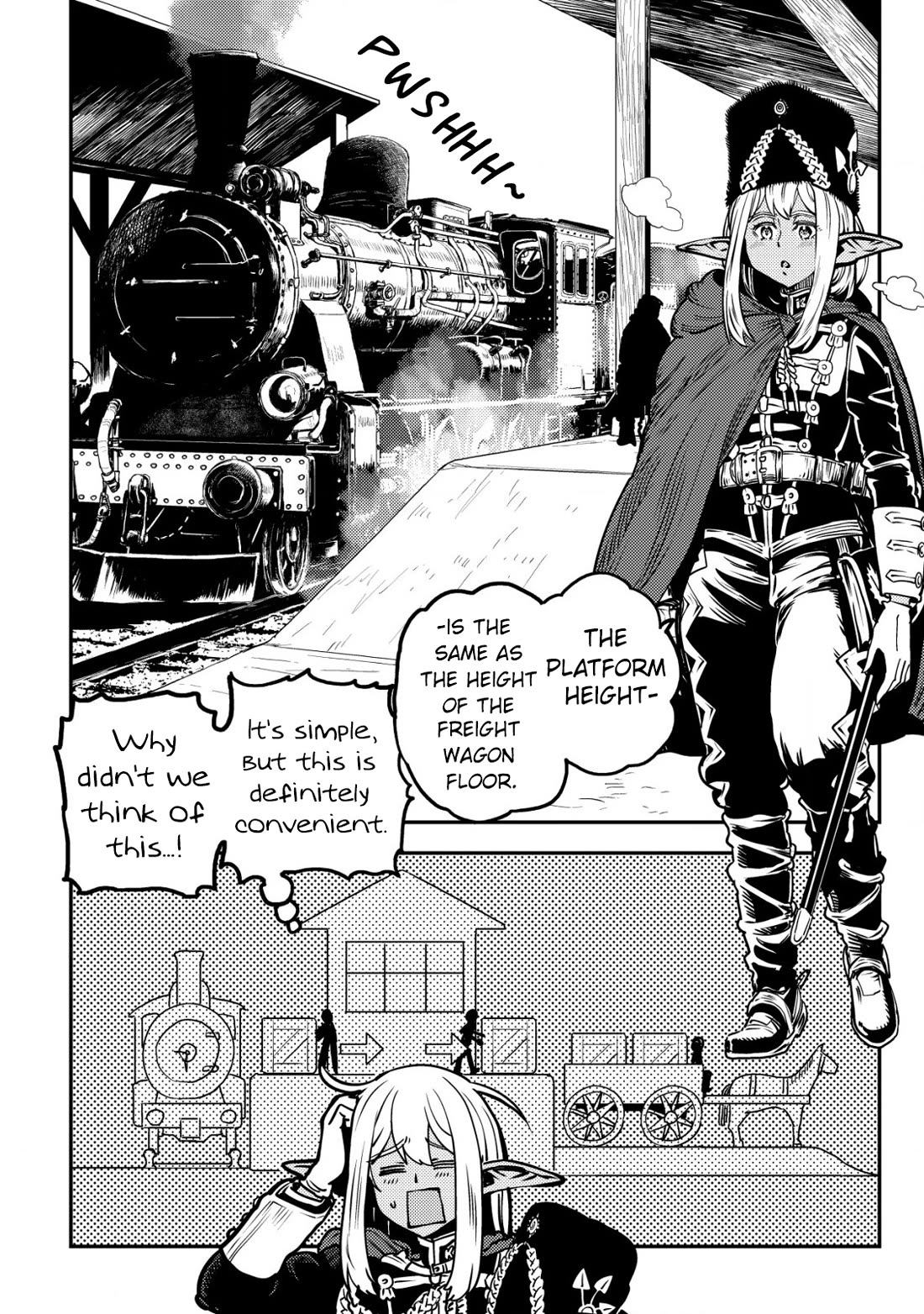 History of the Kingdom of the Orcsen: How the Barbarian Orcish Nation Came to Burn Down the Peaceful Elfland chapter 5 page 9