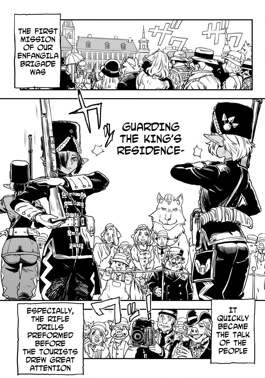 History of the Kingdom of the Orcsen: How the Barbarian Orcish Nation Came to Burn Down the Peaceful Elfland chapter 6 page 19