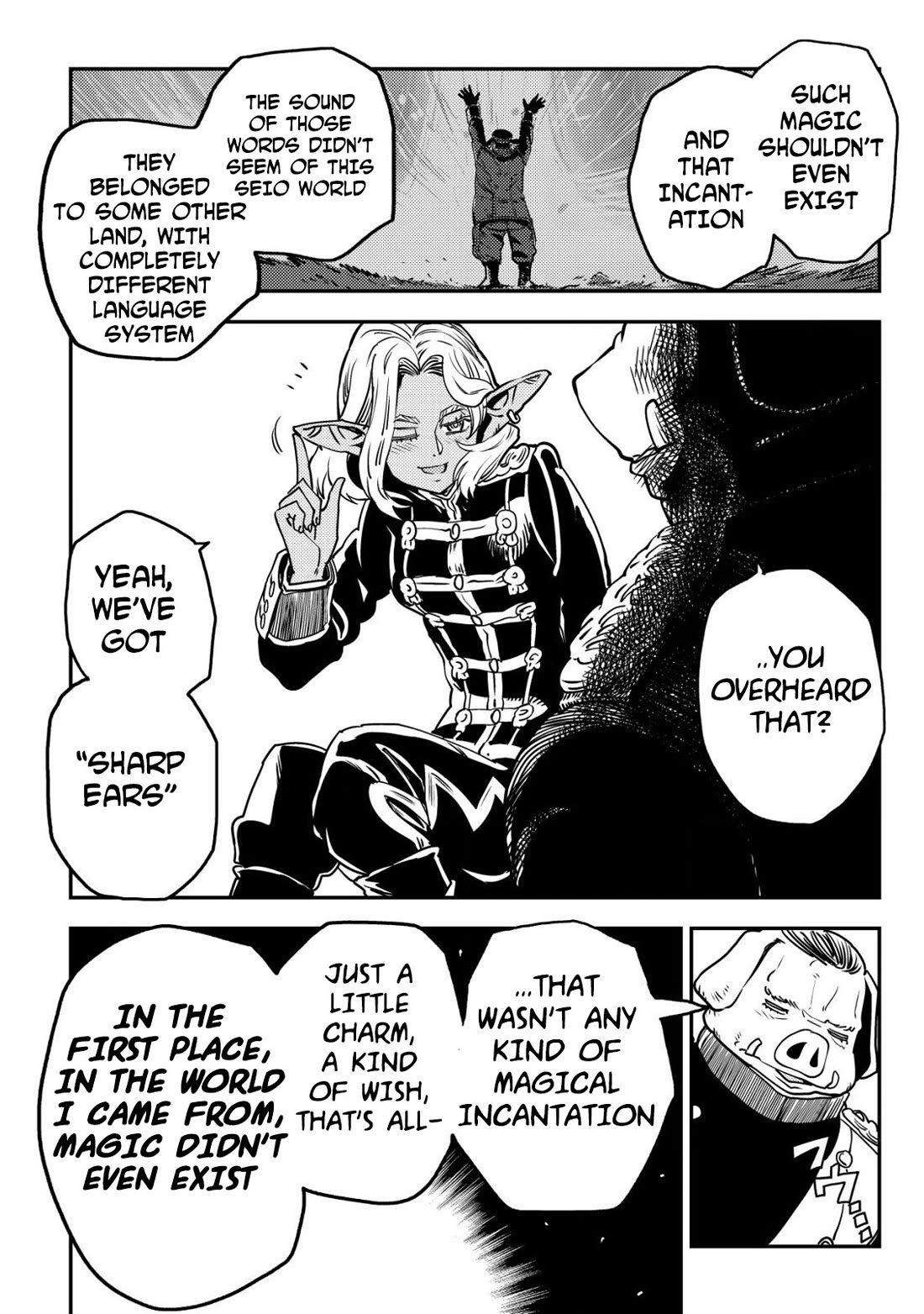 History of the Kingdom of the Orcsen: How the Barbarian Orcish Nation Came to Burn Down the Peaceful Elfland chapter 6 page 41