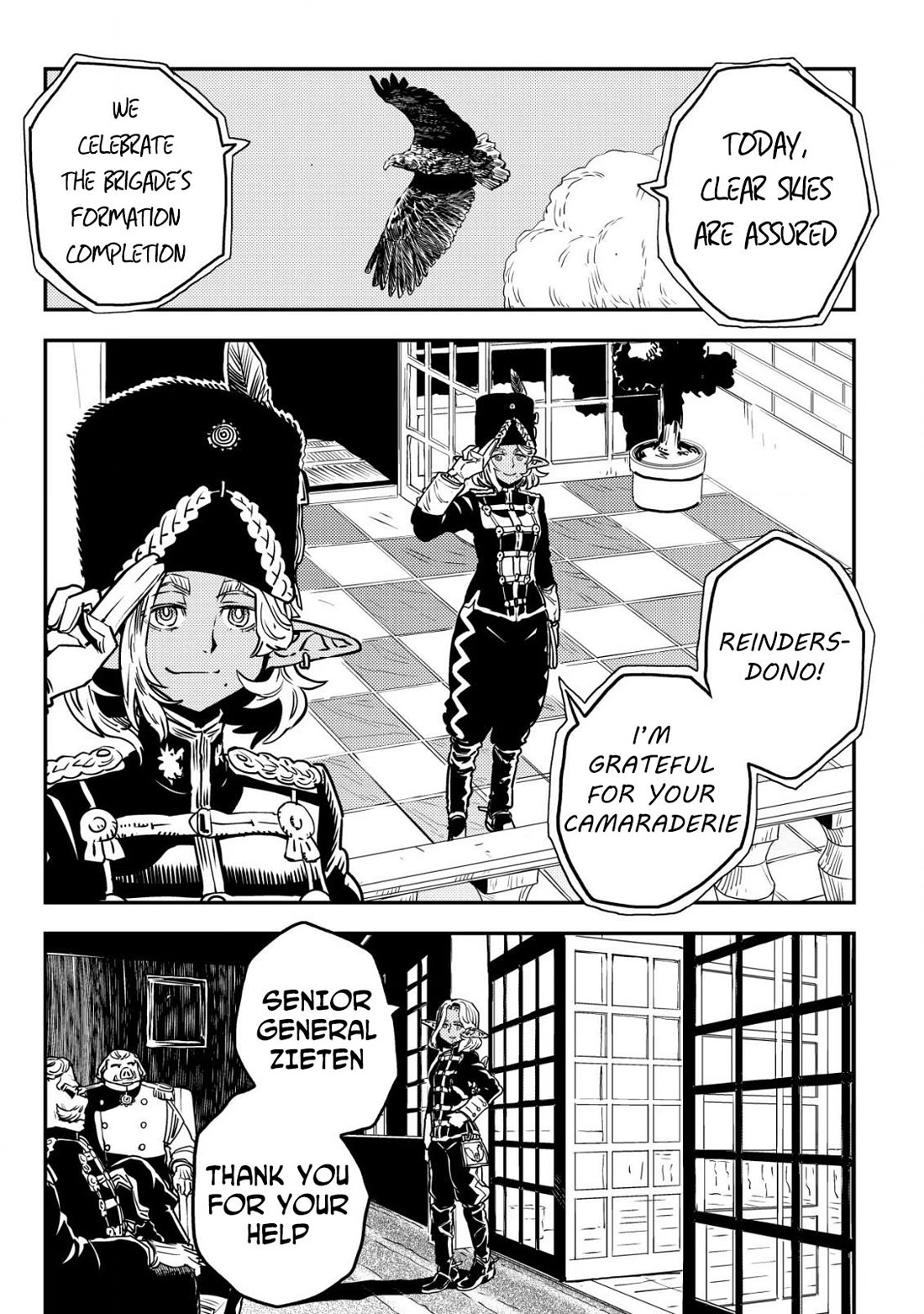 History of the Kingdom of the Orcsen: How the Barbarian Orcish Nation Came to Burn Down the Peaceful Elfland chapter 6 page 6