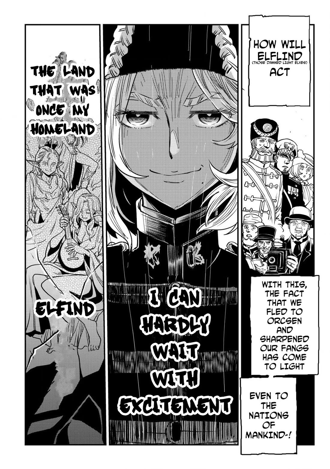 History of the Kingdom of the Orcsen: How the Barbarian Orcish Nation Came to Burn Down the Peaceful Elfland chapter 7 page 17