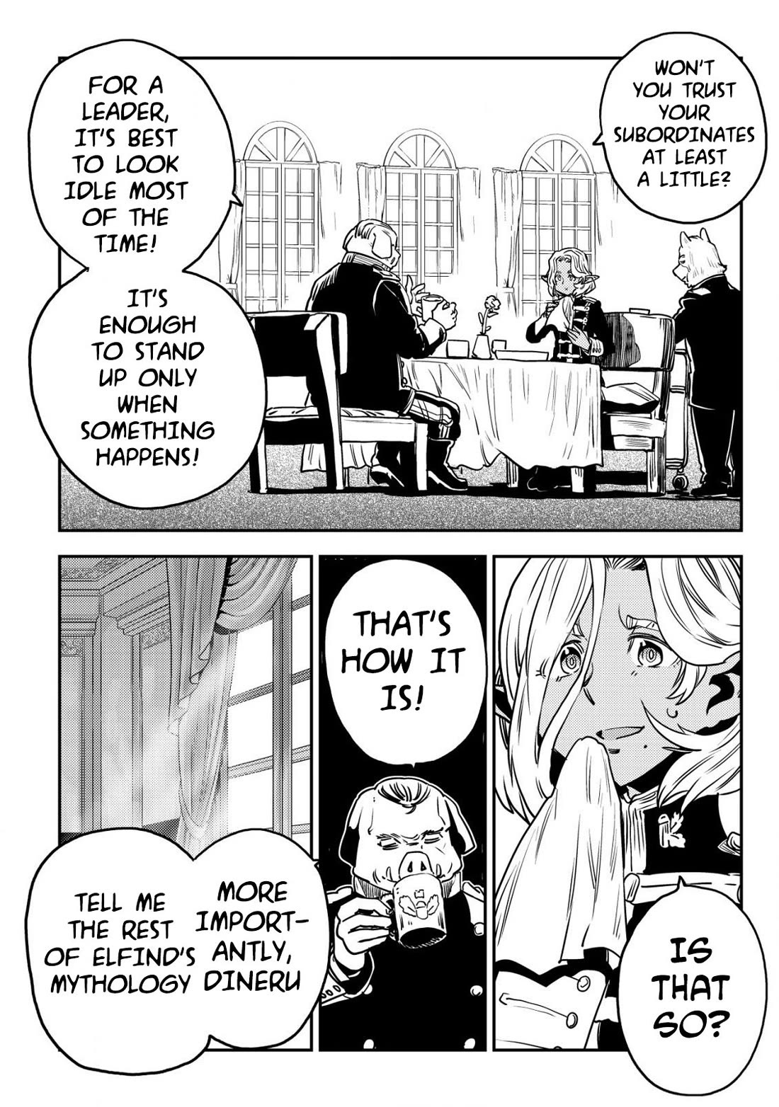 History of the Kingdom of the Orcsen: How the Barbarian Orcish Nation Came to Burn Down the Peaceful Elfland chapter 7 page 21