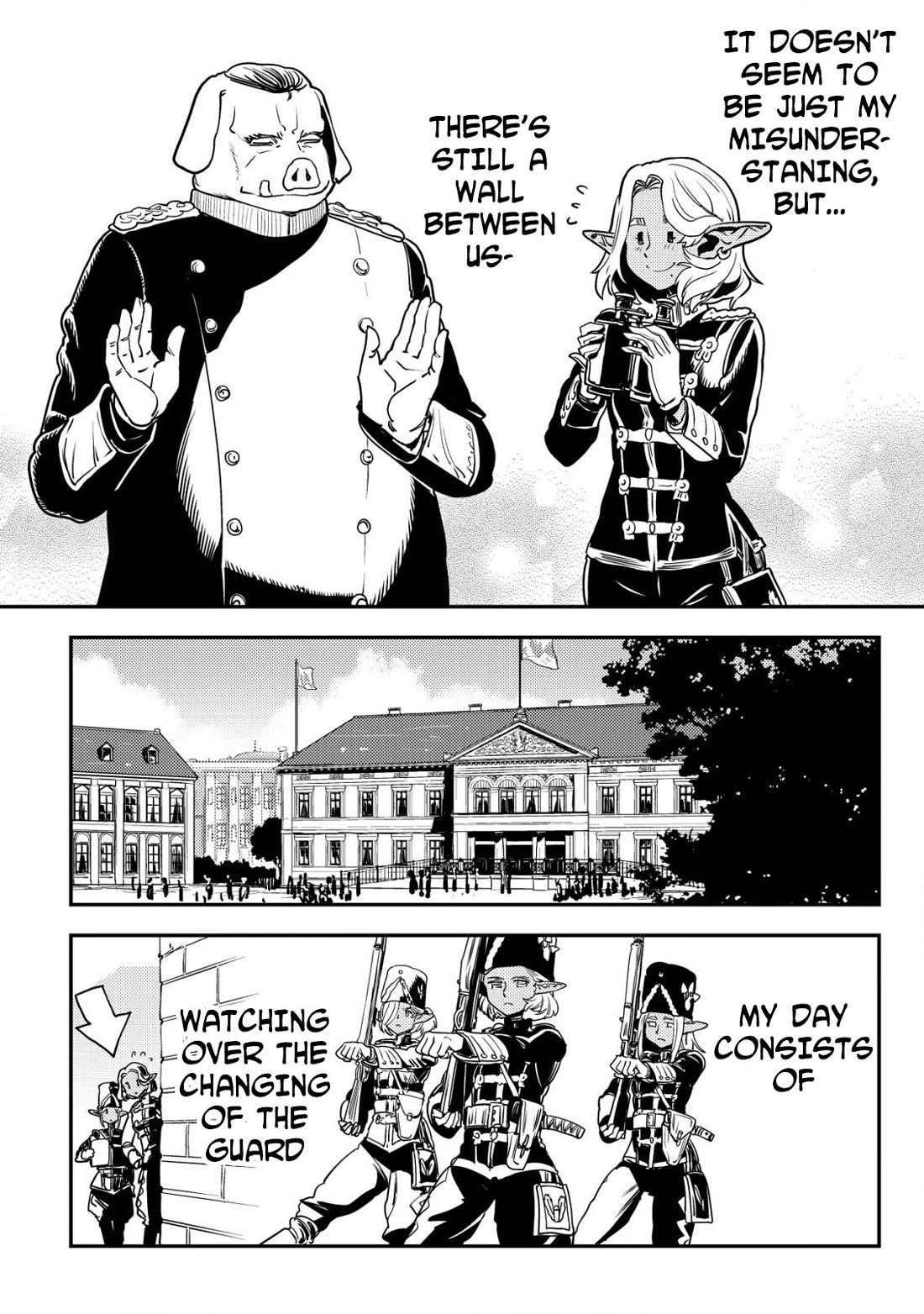 History of the Kingdom of the Orcsen: How the Barbarian Orcish Nation Came to Burn Down the Peaceful Elfland chapter 7 page 27