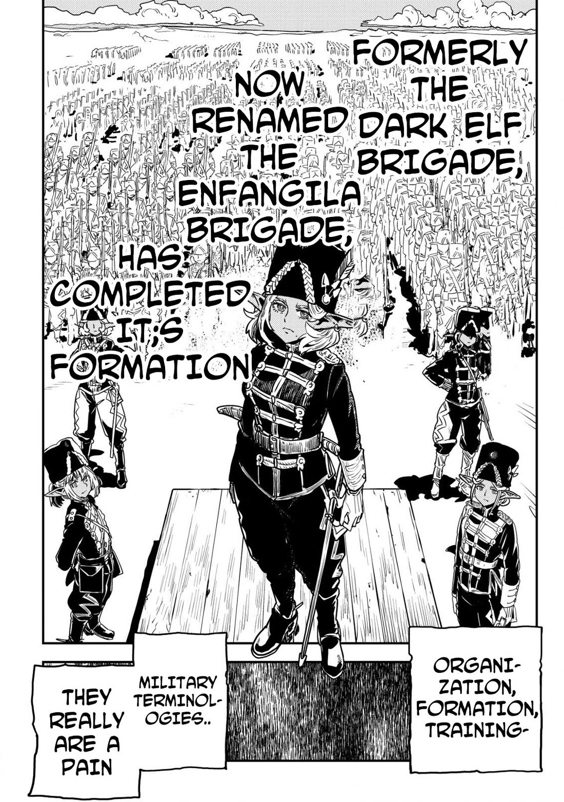 History of the Kingdom of the Orcsen: How the Barbarian Orcish Nation Came to Burn Down the Peaceful Elfland chapter 7 page 3