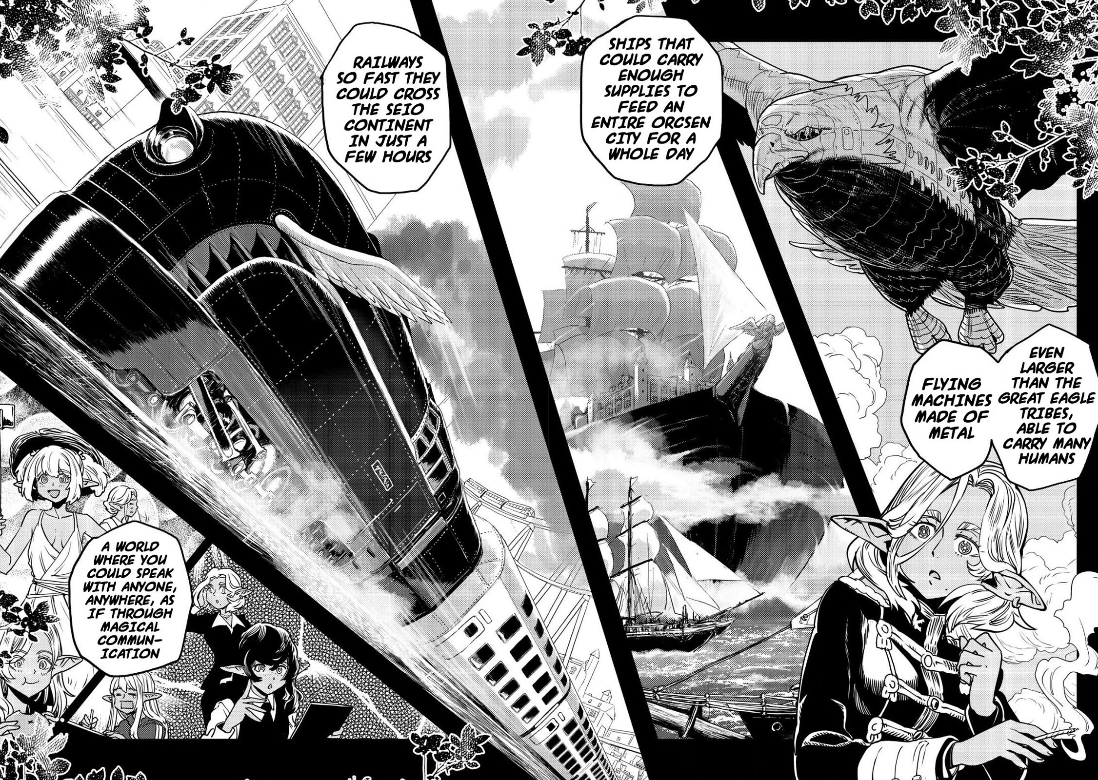 History of the Kingdom of the Orcsen: How the Barbarian Orcish Nation Came to Burn Down the Peaceful Elfland chapter 7 page 43