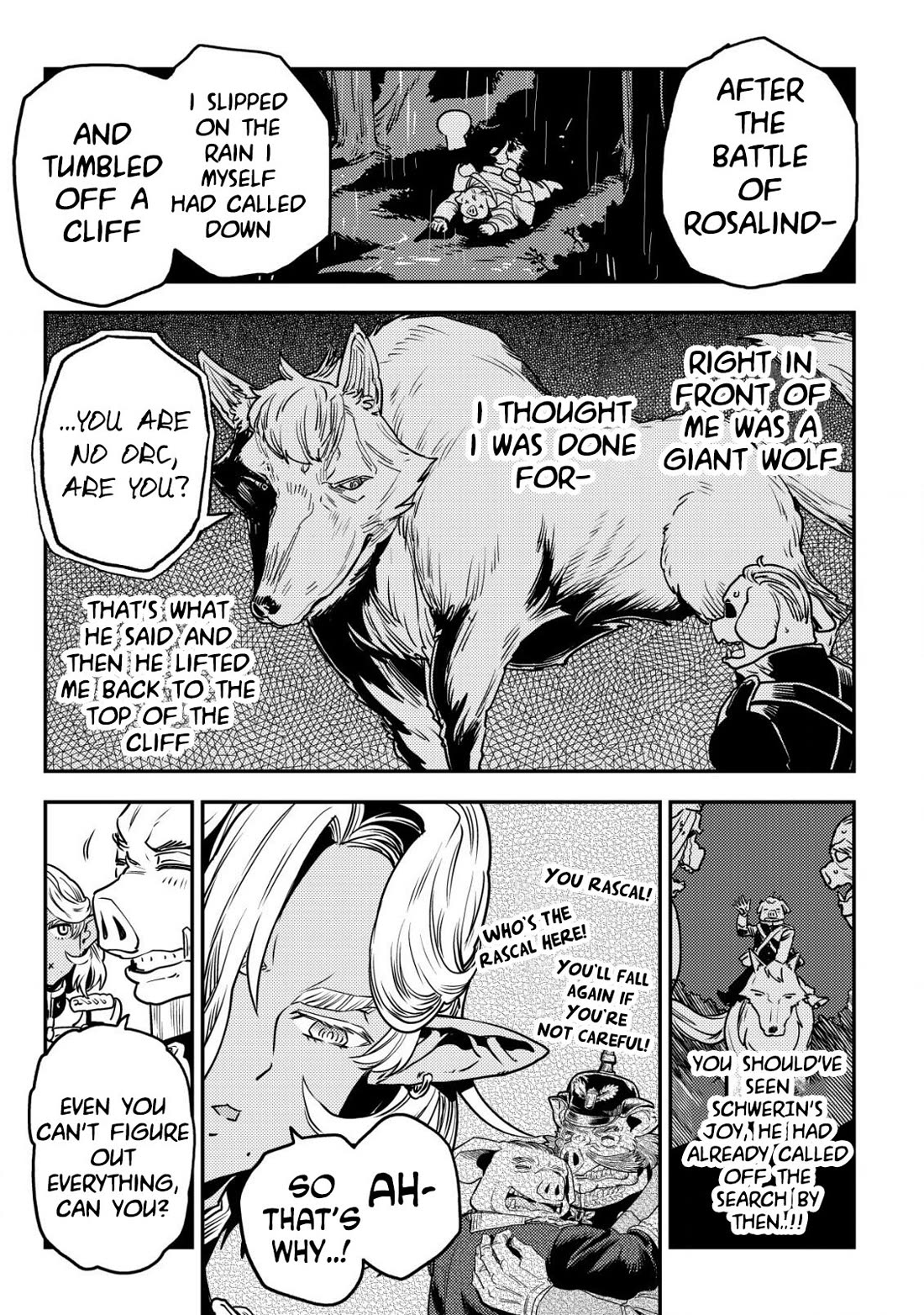 History of the Kingdom of the Orcsen: How the Barbarian Orcish Nation Came to Burn Down the Peaceful Elfland chapter 7 page 49