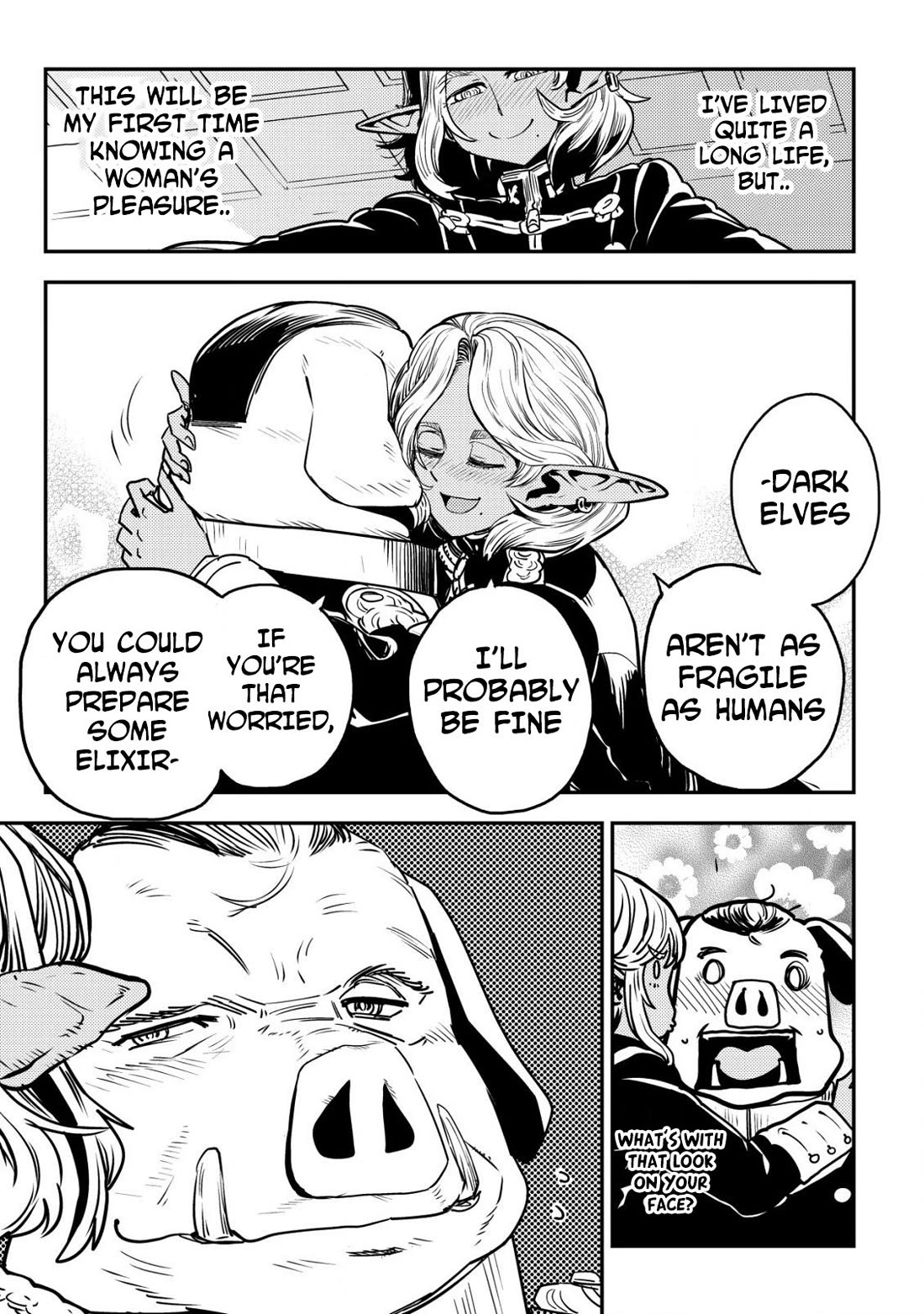 History of the Kingdom of the Orcsen: How the Barbarian Orcish Nation Came to Burn Down the Peaceful Elfland chapter 7 page 53