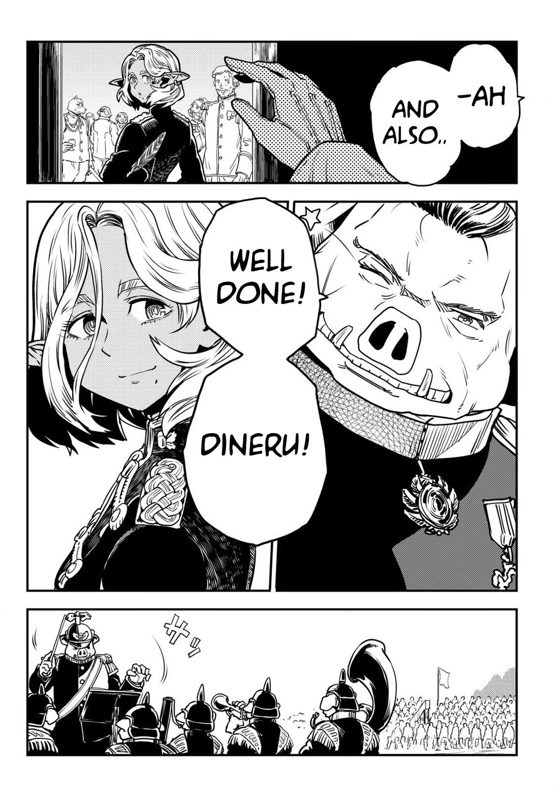 History of the Kingdom of the Orcsen: How the Barbarian Orcish Nation Came to Burn Down the Peaceful Elfland chapter 7 page 8