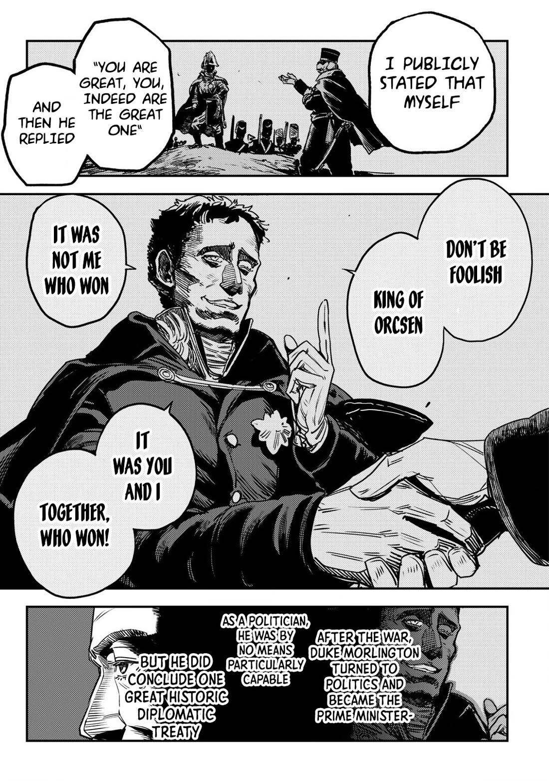 History of the Kingdom of the Orcsen: How the Barbarian Orcish Nation Came to Burn Down the Peaceful Elfland chapter 8 page 18