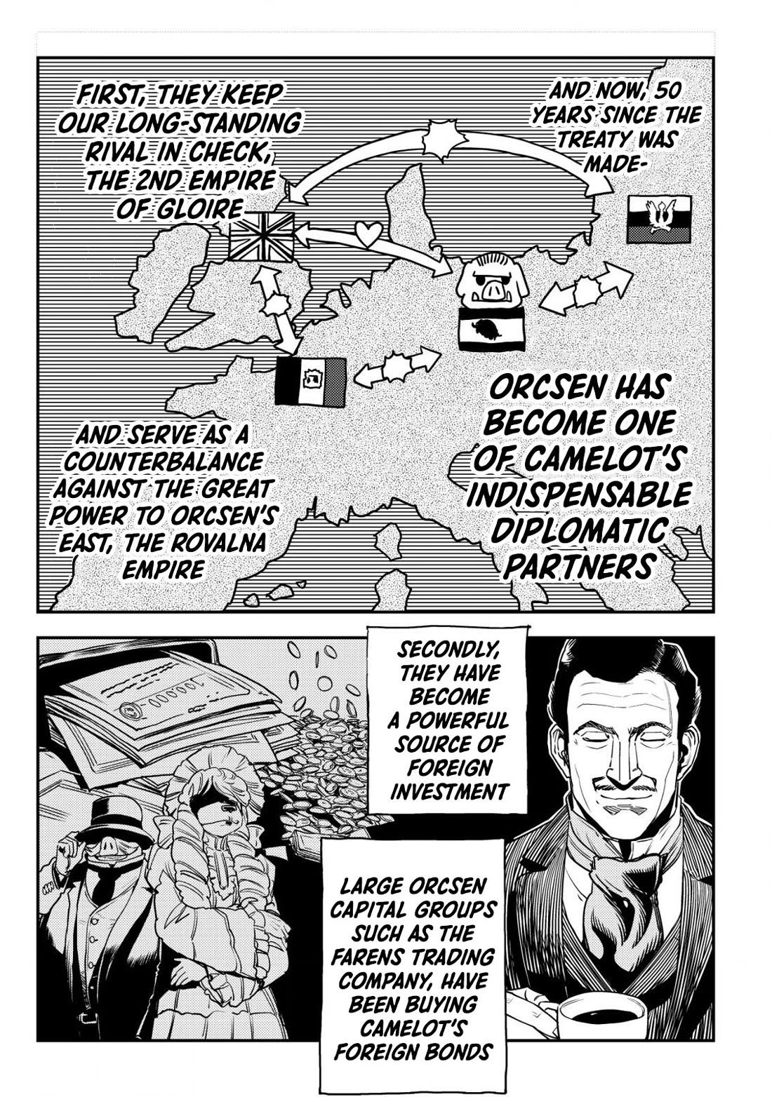 History of the Kingdom of the Orcsen: How the Barbarian Orcish Nation Came to Burn Down the Peaceful Elfland chapter 8 page 20