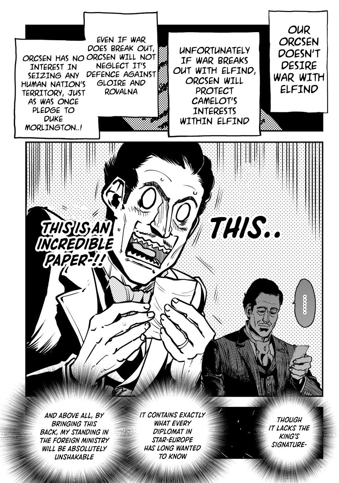 History of the Kingdom of the Orcsen: How the Barbarian Orcish Nation Came to Burn Down the Peaceful Elfland chapter 8 page 27