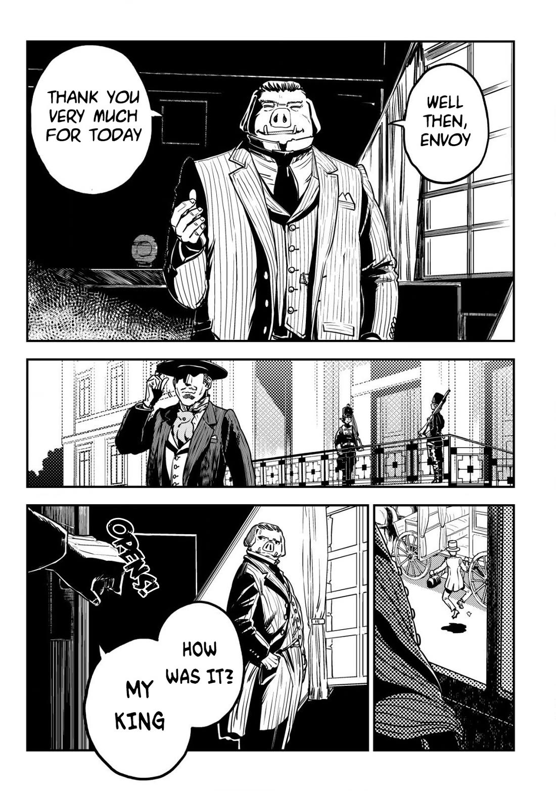 History of the Kingdom of the Orcsen: How the Barbarian Orcish Nation Came to Burn Down the Peaceful Elfland chapter 8 page 28