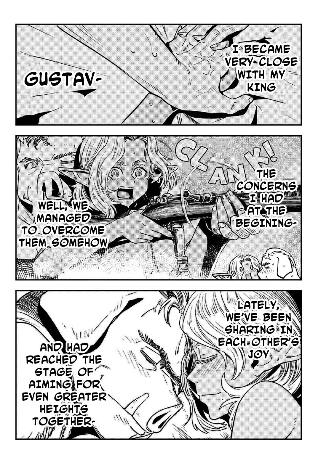 History of the Kingdom of the Orcsen: How the Barbarian Orcish Nation Came to Burn Down the Peaceful Elfland chapter 8 page 34