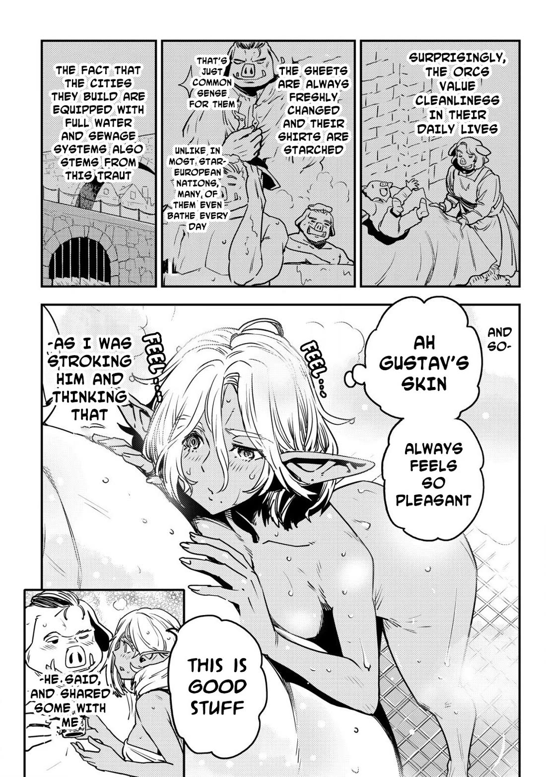 History of the Kingdom of the Orcsen: How the Barbarian Orcish Nation Came to Burn Down the Peaceful Elfland chapter 8 page 37