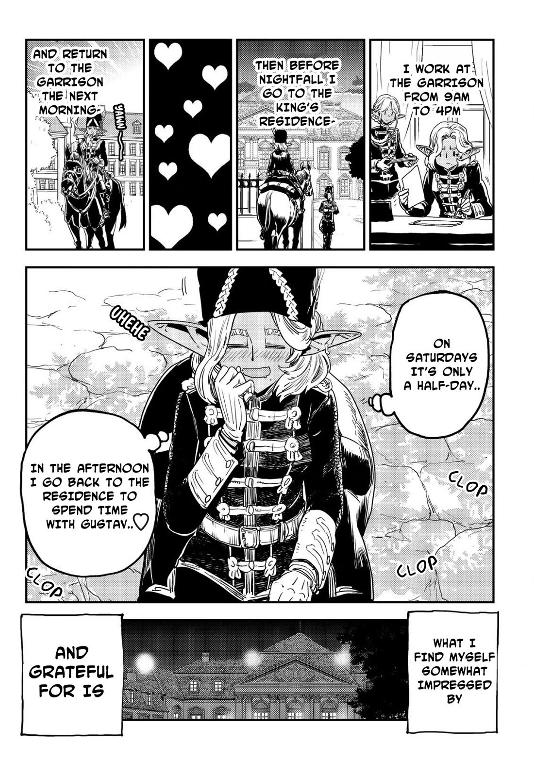 History of the Kingdom of the Orcsen: How the Barbarian Orcish Nation Came to Burn Down the Peaceful Elfland chapter 8 page 42