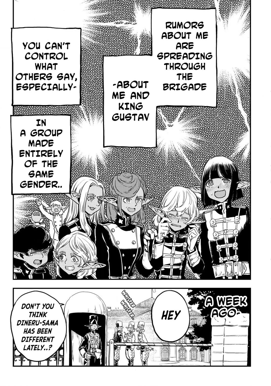 History of the Kingdom of the Orcsen: How the Barbarian Orcish Nation Came to Burn Down the Peaceful Elfland chapter 8 page 48