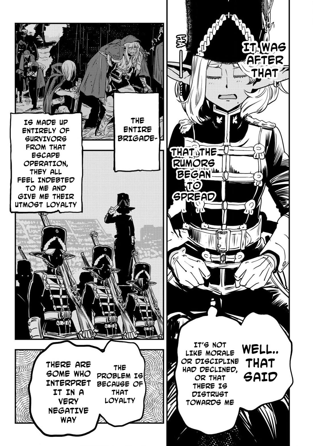 History of the Kingdom of the Orcsen: How the Barbarian Orcish Nation Came to Burn Down the Peaceful Elfland chapter 8 page 52