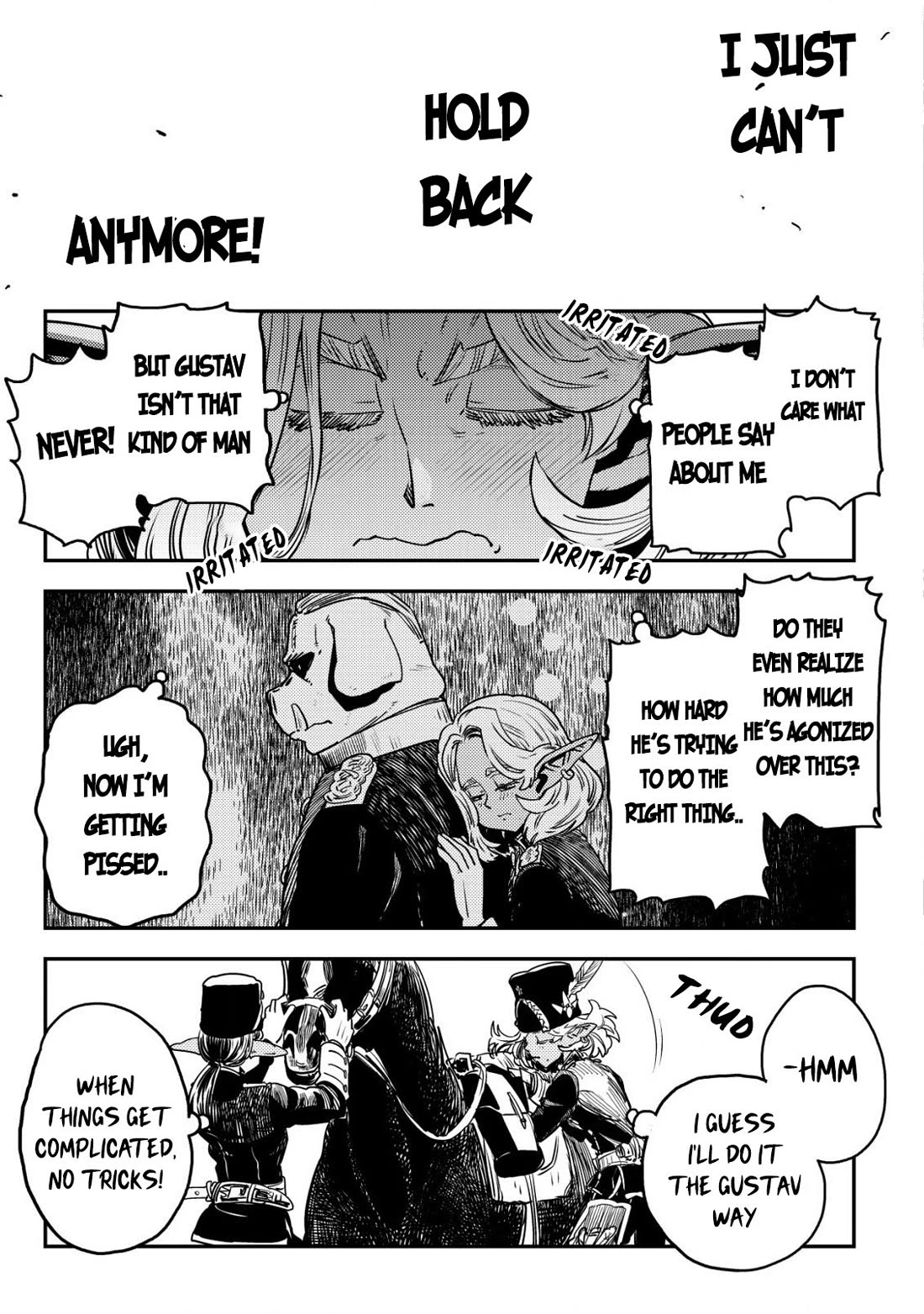 History of the Kingdom of the Orcsen: How the Barbarian Orcish Nation Came to Burn Down the Peaceful Elfland chapter 8 page 54