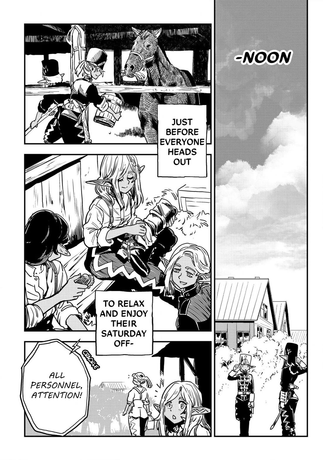 History of the Kingdom of the Orcsen: How the Barbarian Orcish Nation Came to Burn Down the Peaceful Elfland chapter 8 page 55